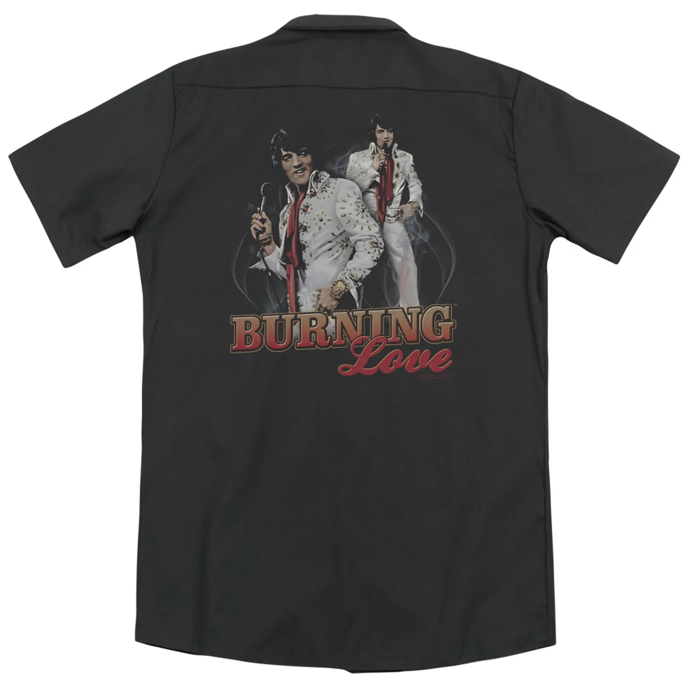 Elvis Presley BURNING LOVE (BACK PRINT)