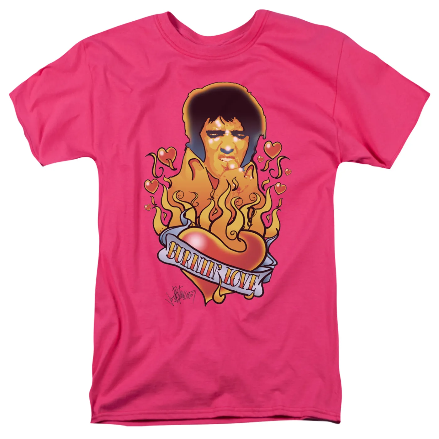 Elvis Presley Shirt | BURNING LOVE T Shirt