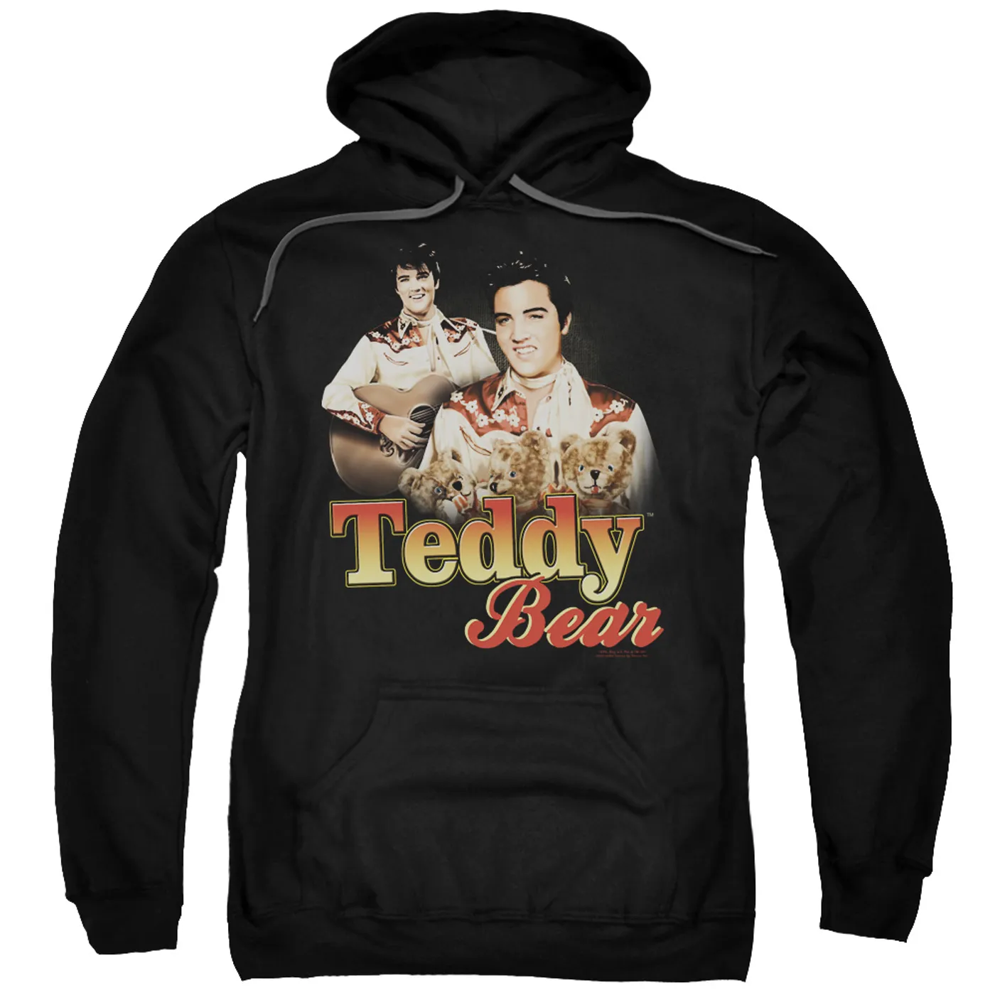 Elvis Presley Hoodie | TEDDY BEAR Pull-Over Sweatshirt