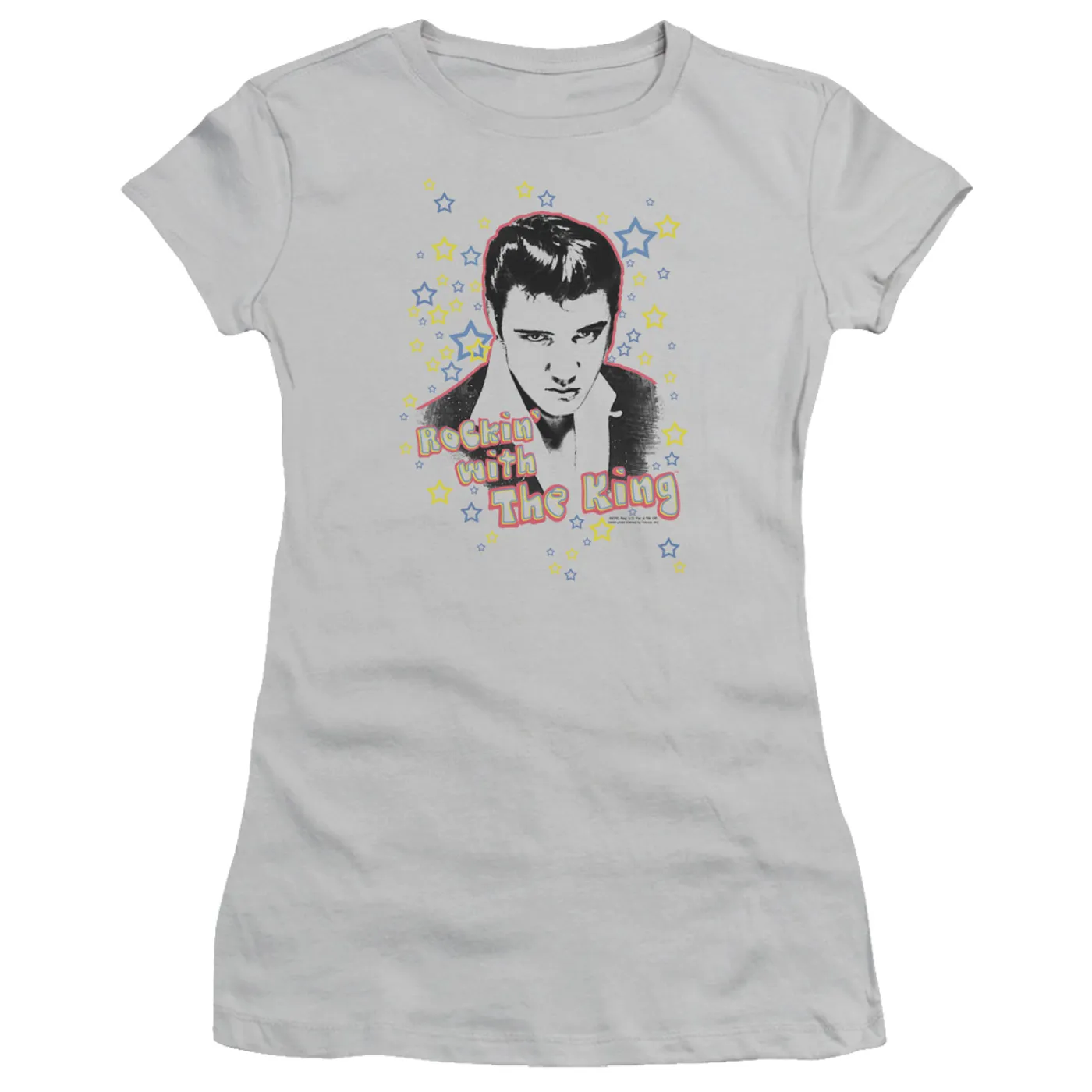 Elvis Presley Juniors Shirt | ROCKIN WITH THE KING Juniors T Shirt