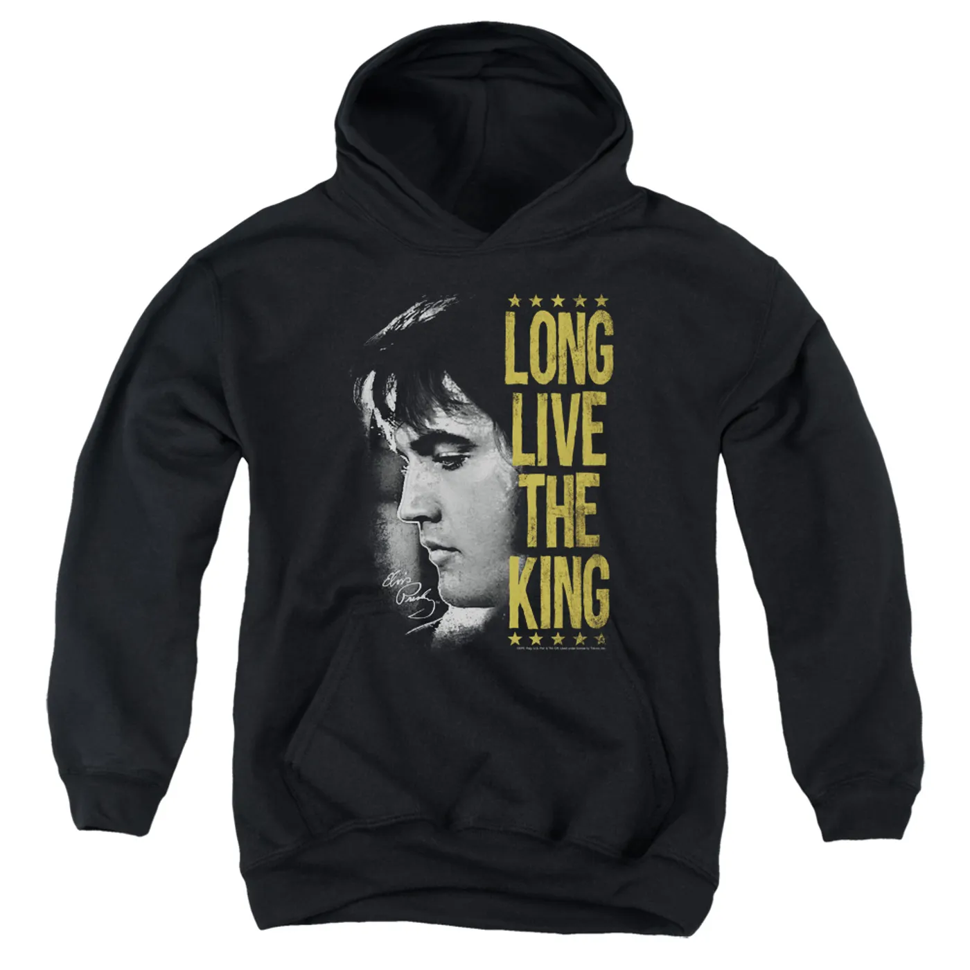 Elvis Presley Youth Hoodie | LONG LIVE THE KING Pull-Over Sweatshirt