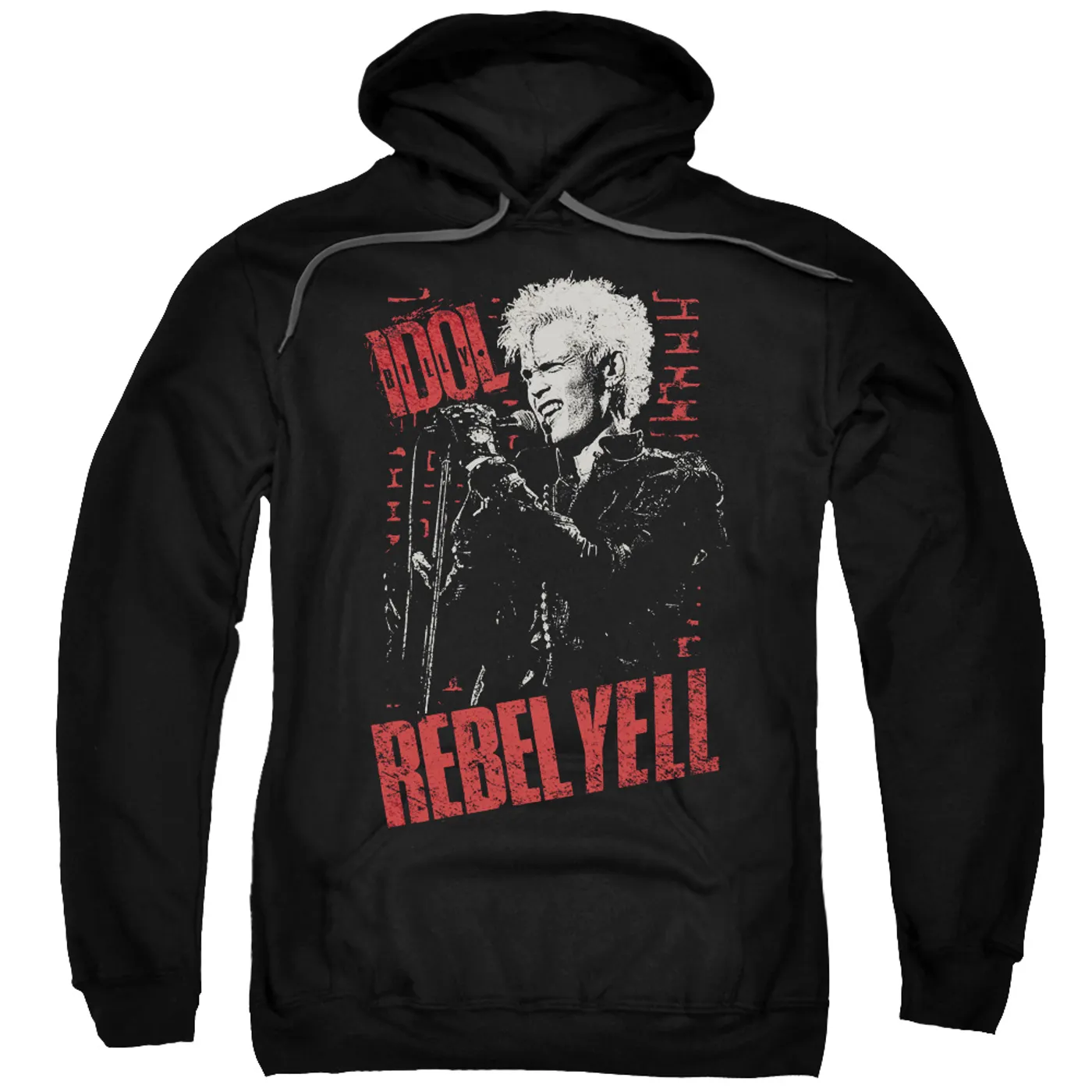 Billy Idol Hoodie | BRICK WALL Pull-Over Sweatshirt