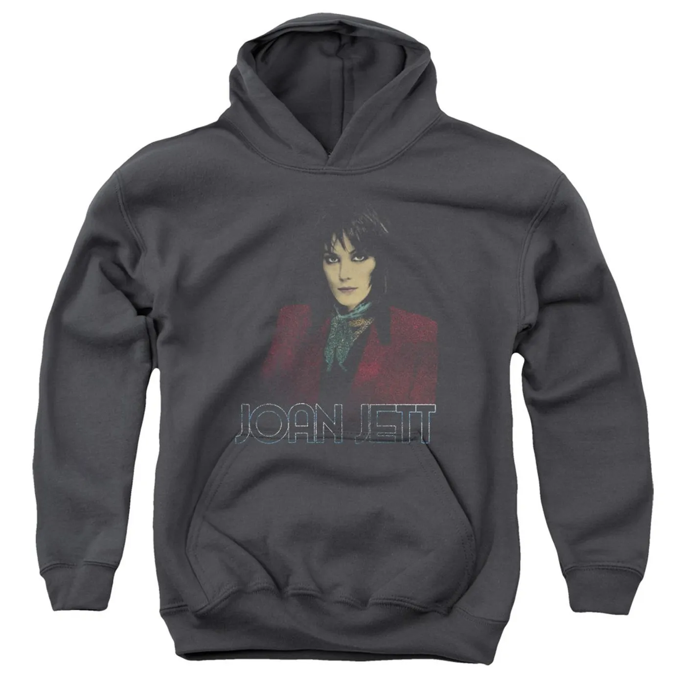 Joan Jett & The Blackhearts Youth Hoodie | WORN JETT Pull-Over Sweatshirt