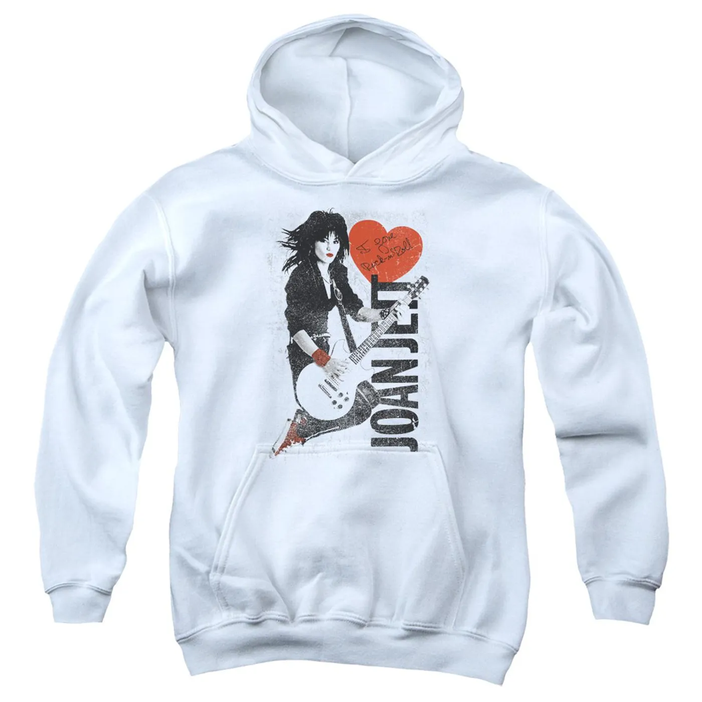 Joan Jett & The Blackhearts Youth Hoodie | JUMP JETT Pull-Over Sweatshirt