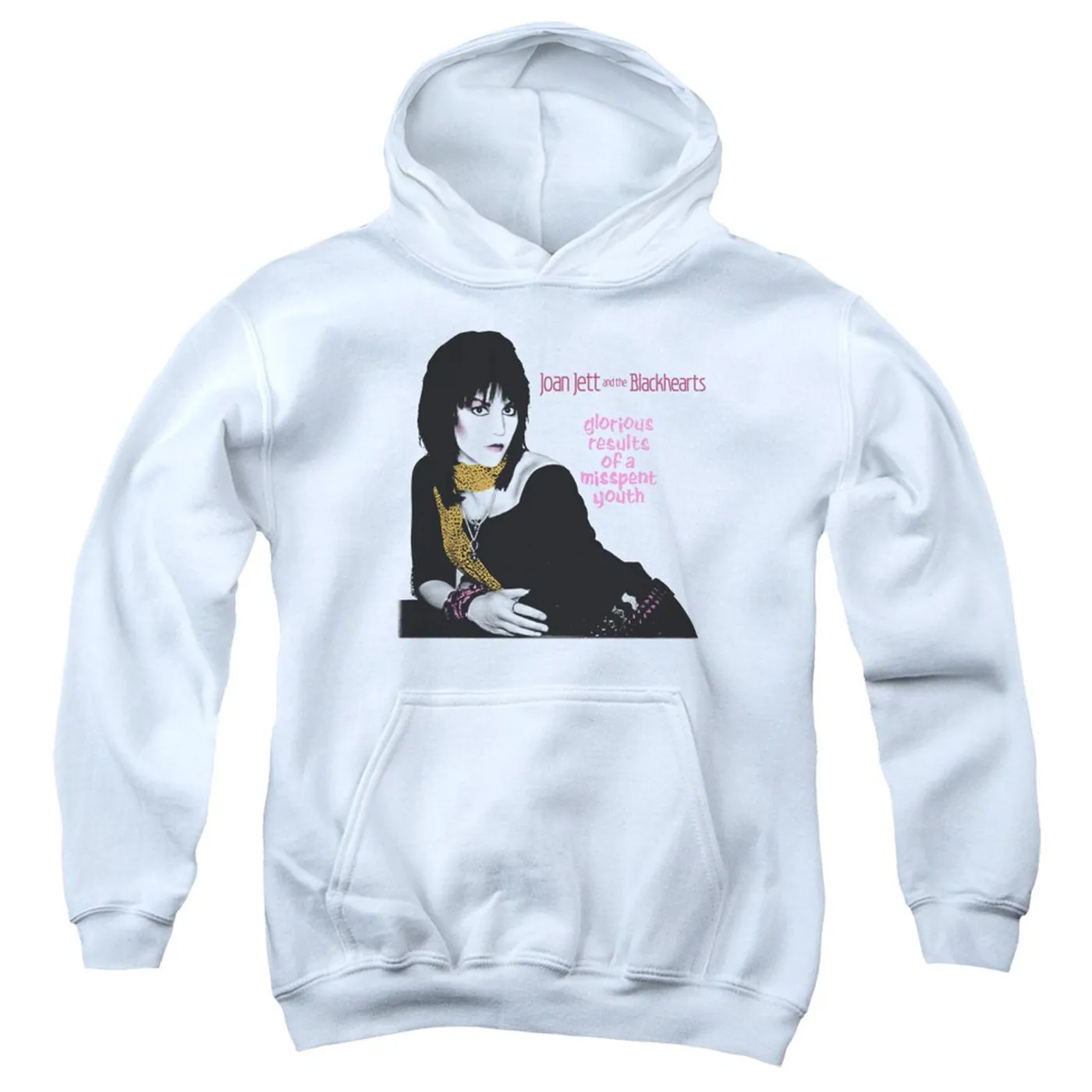 Joan Jett & The Blackhearts Youth Hoodie | MISSPENT YOUTH Pull-Over Sweatshirt