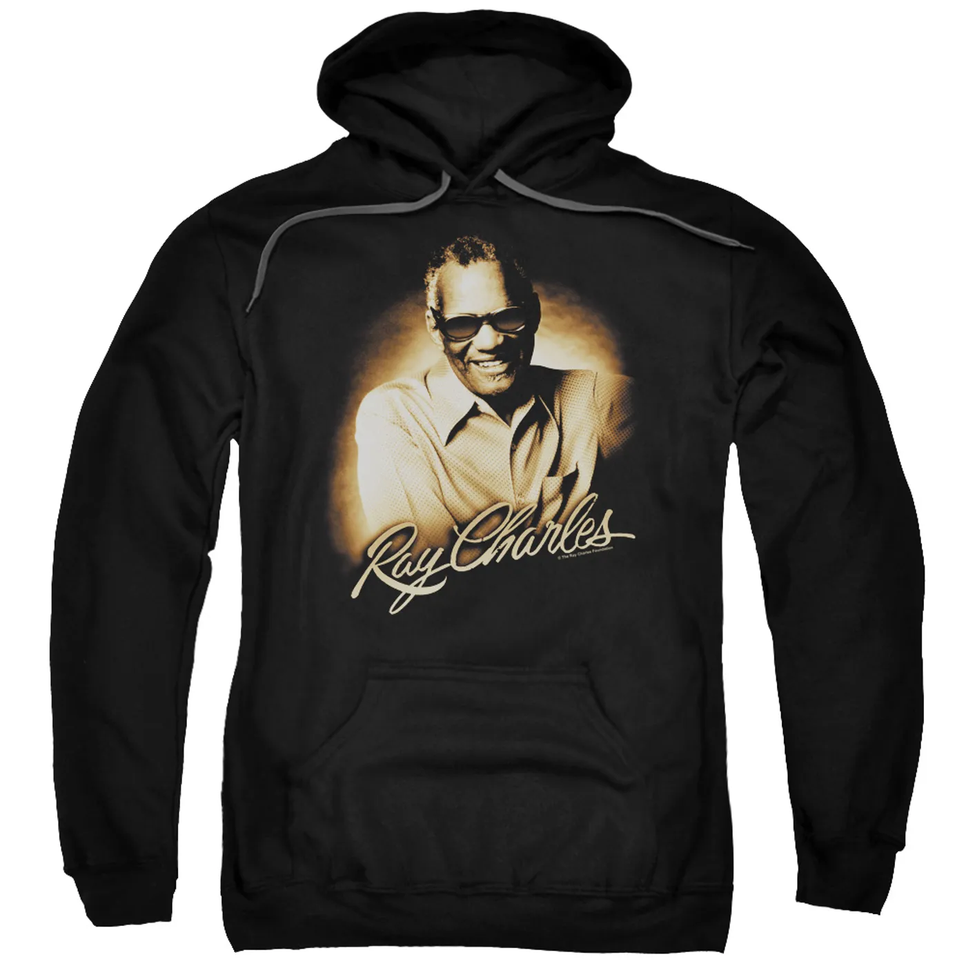 Ray Charles Hoodie | SEPIA Pull-Over Sweatshirt
