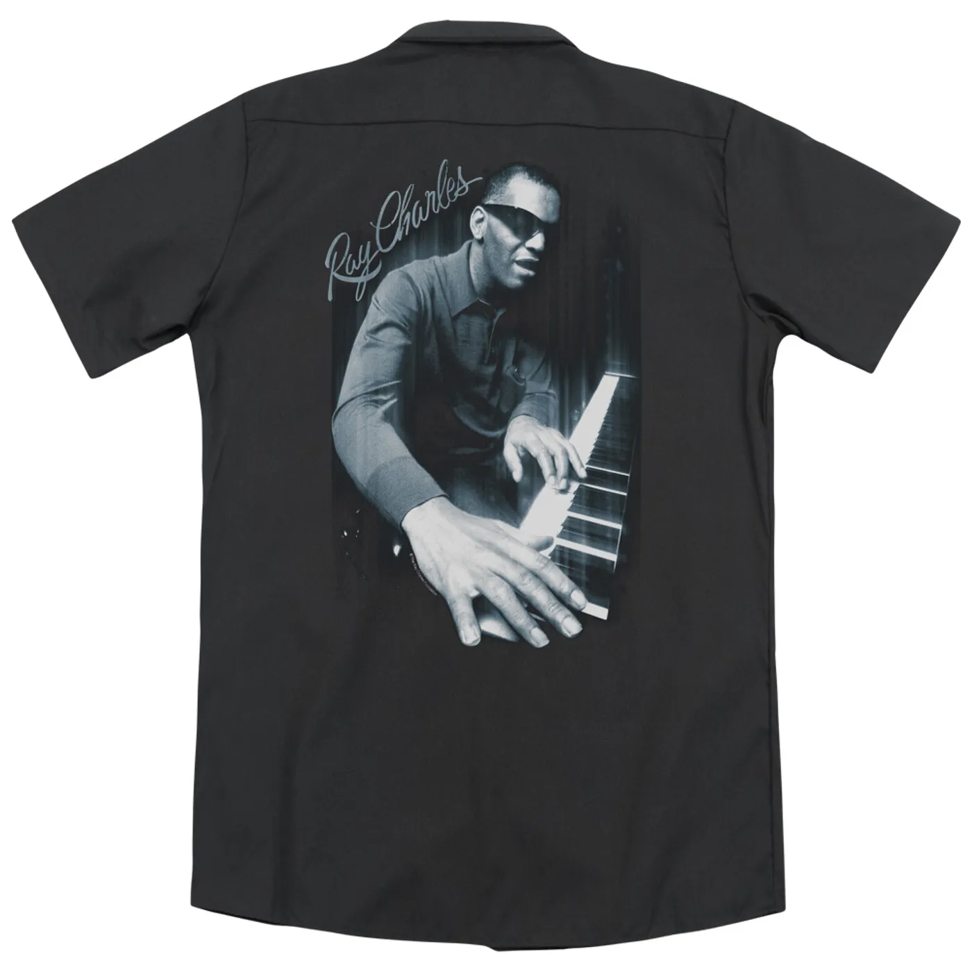 Ray Charles BLUES PIANO (BACK PRINT)
