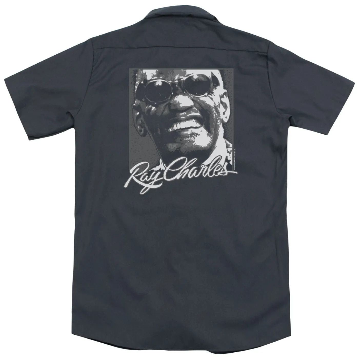Ray Charles SIGNATURE GLASSES (BACK PRINT)
