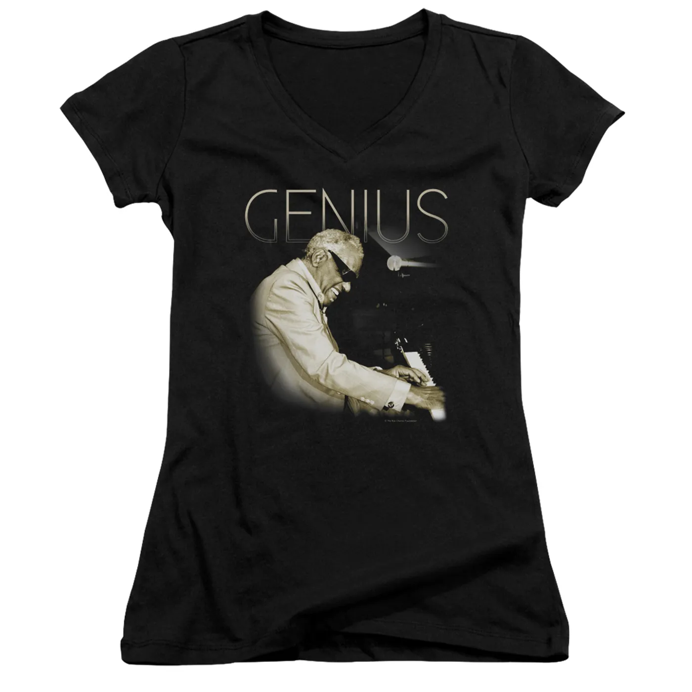 Ray Charles Junior's V-Neck Shirt | GENIUS Junior's Tee