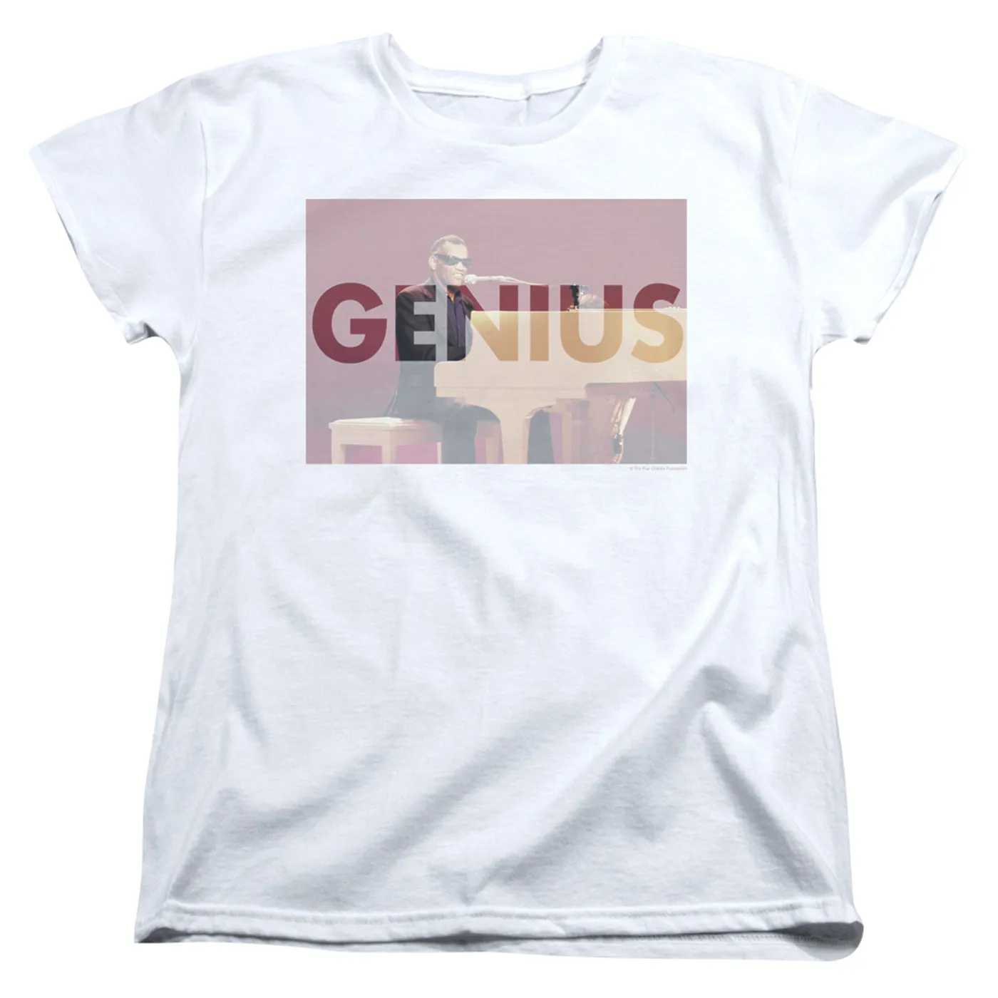 Ray Charles Women's Shirt | GENIUS KNOCKOUT Ladies Tee