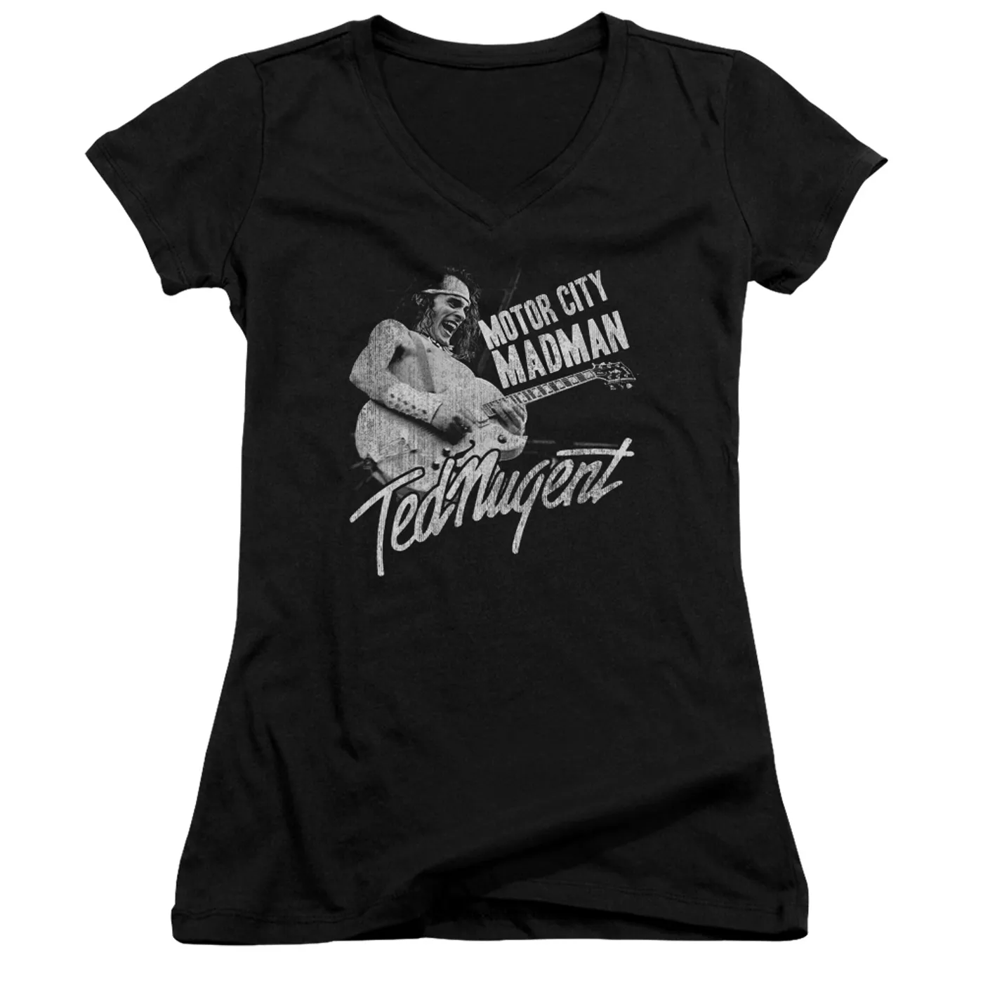 Ted Nugent Junior's V-Neck Shirt | MADMAN Junior's Tee