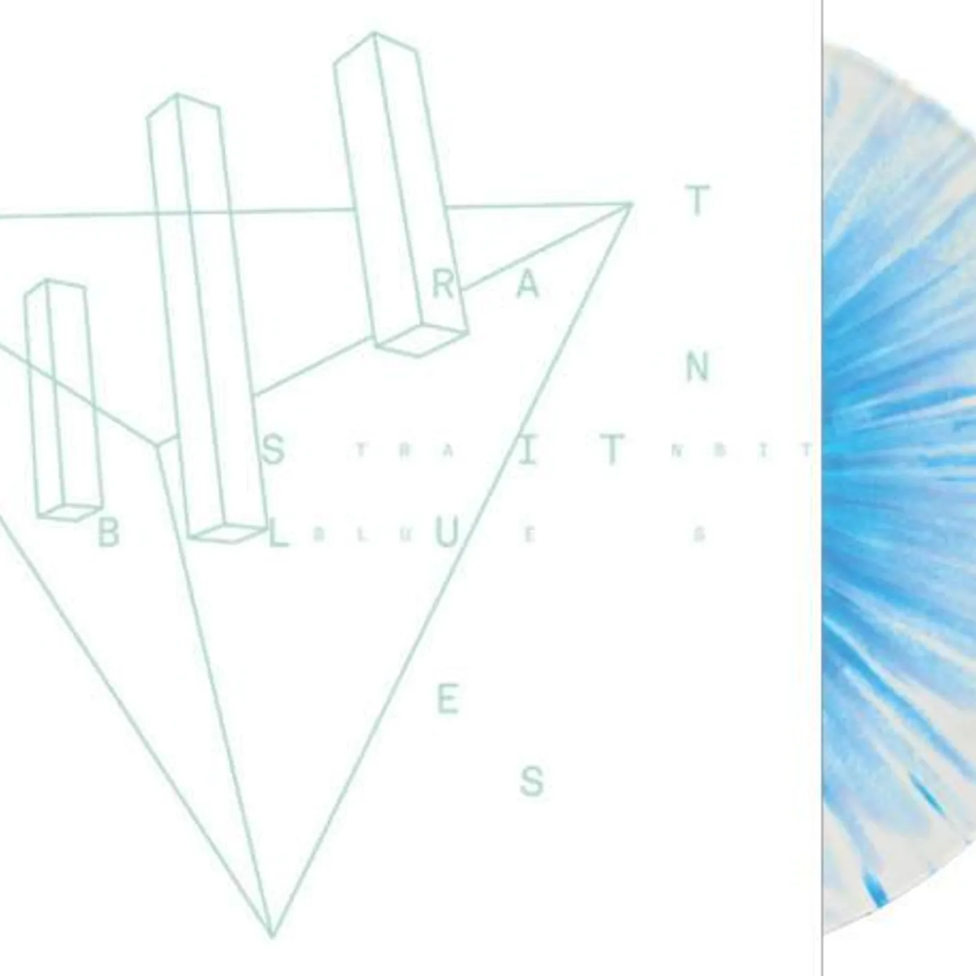 The Devil Wears Prada Transit Blues [Exclusive Bone White with Electric Blue Splatter Vinyl]