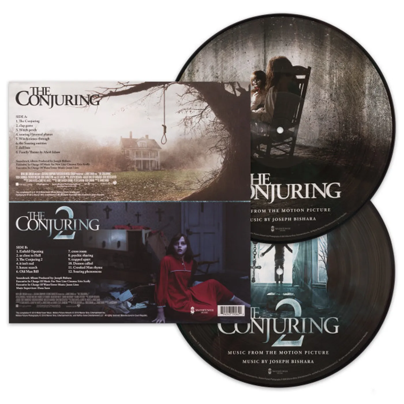 joseph bishara MUSIC FROM THE CONJURING 1 & 2 (PICTURE DISC) Vinyl Record