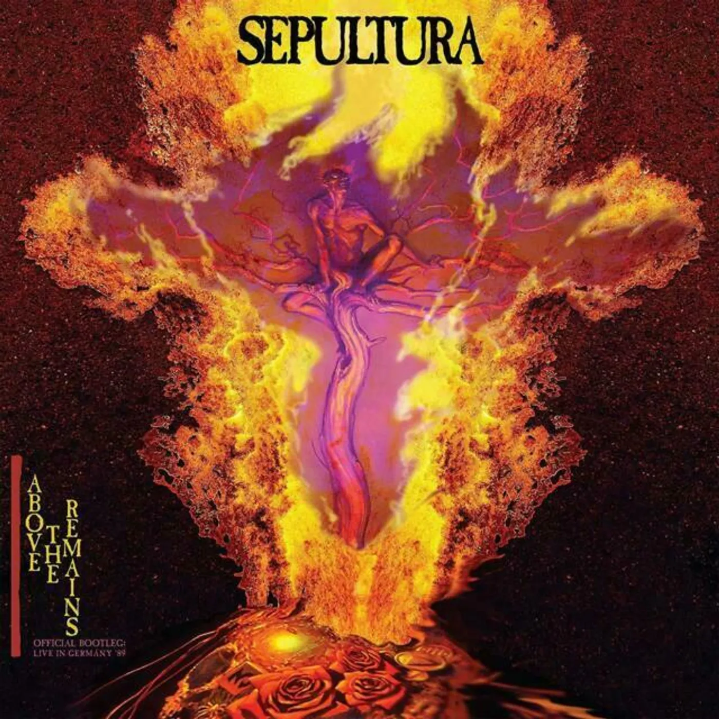 Sepultura ABOVE THE REMAINS - LIVE '89 Vinyl Record