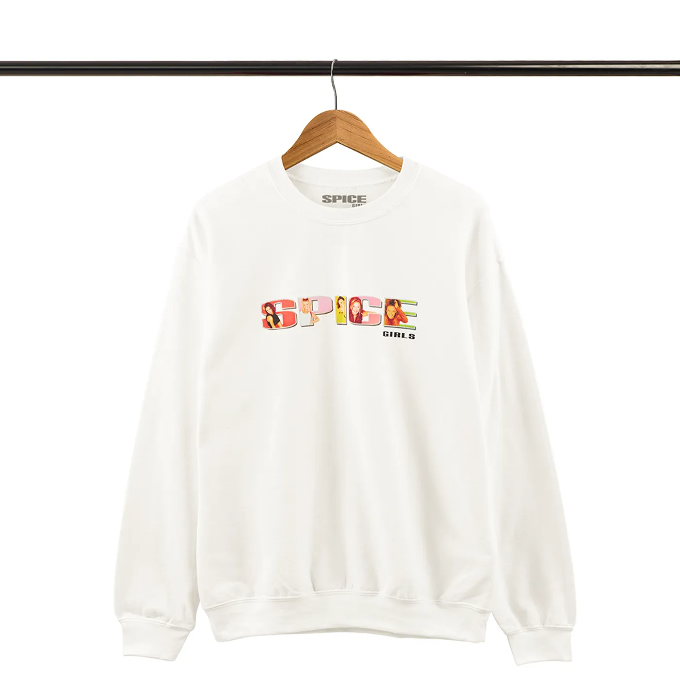 Spice Girls Spice 25 White Crewneck