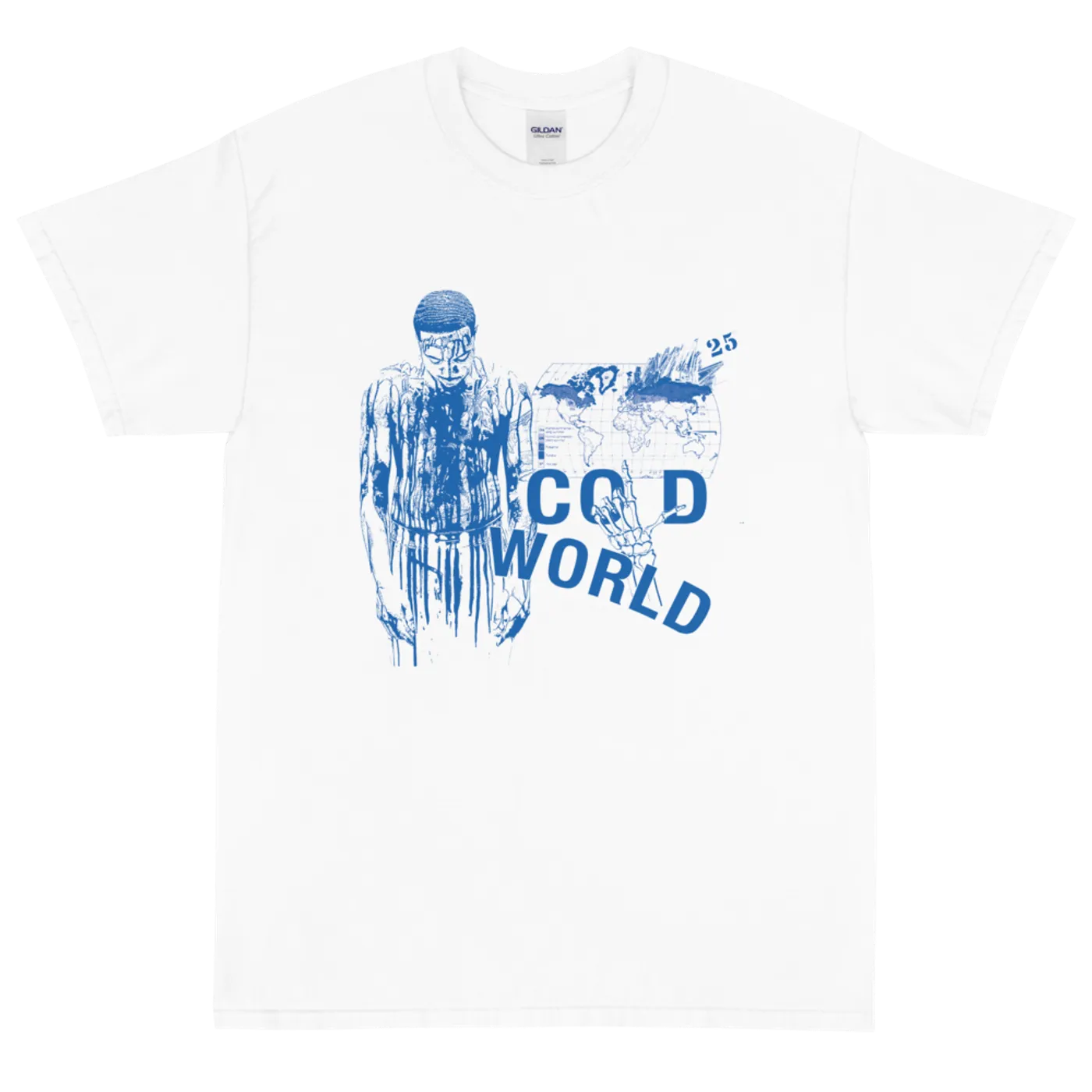 G Herbo Cold World Skeleton T-Shirt
