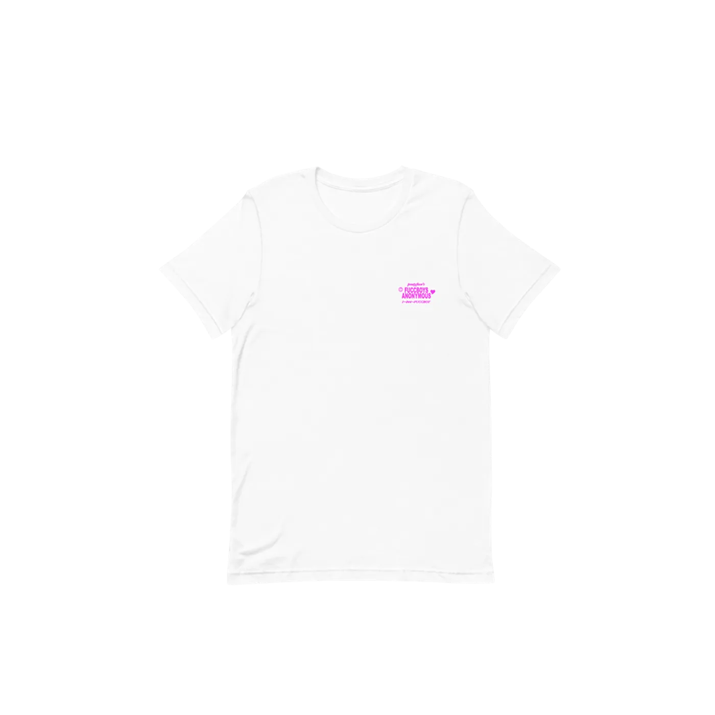 poutyface 844 FUCCBOY White Tee