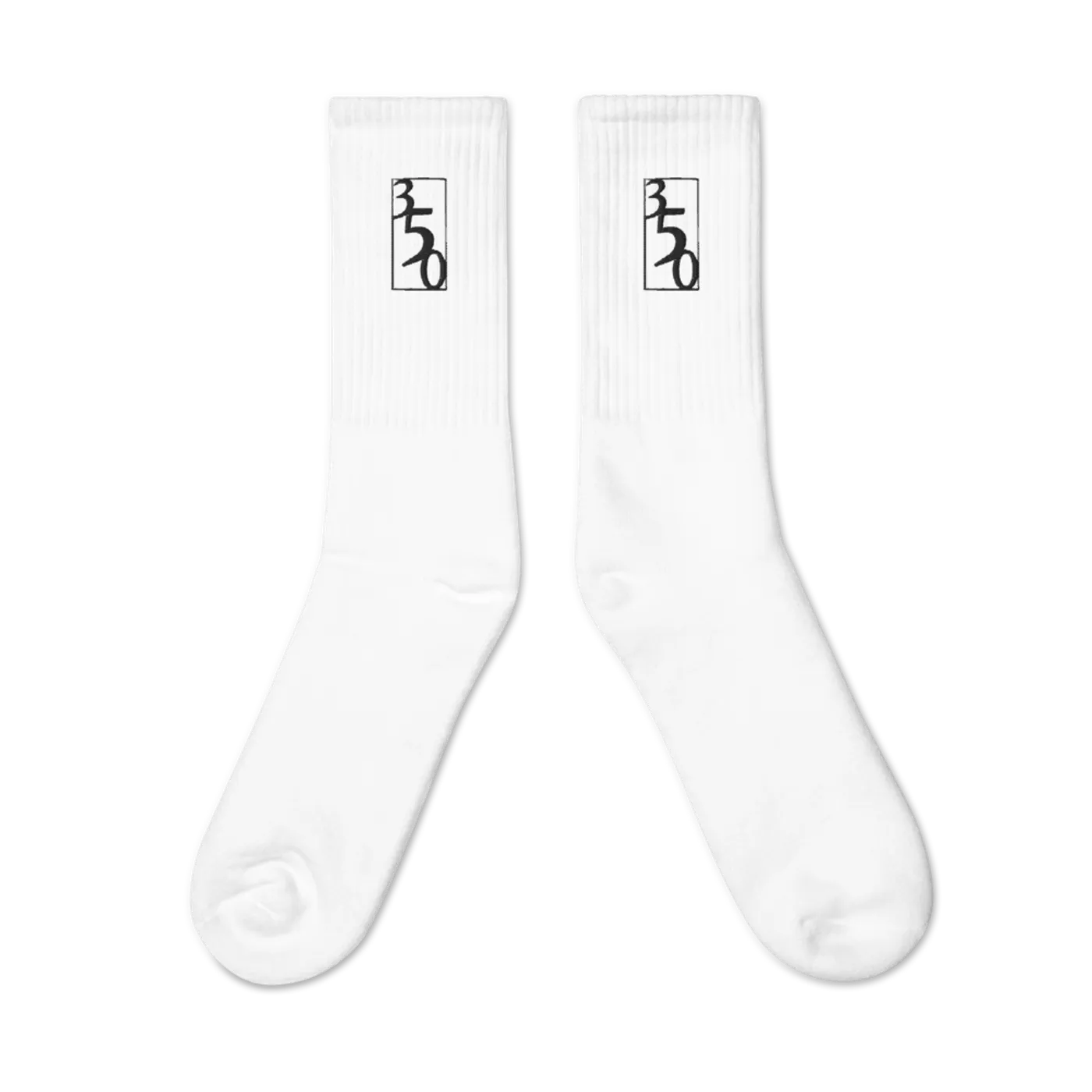 350heem White & Black 350 Socks