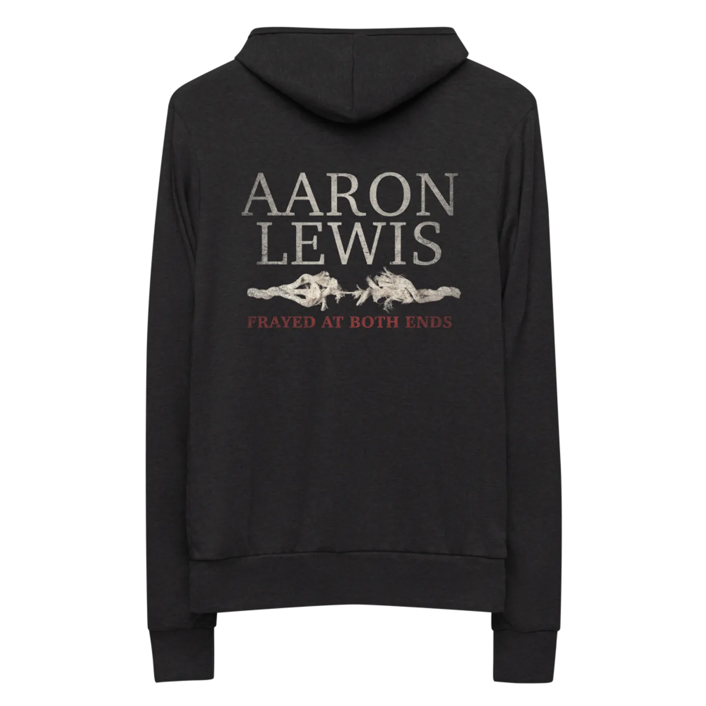 Aaron Lewis Frayed At Both Ends Zip Hoodie