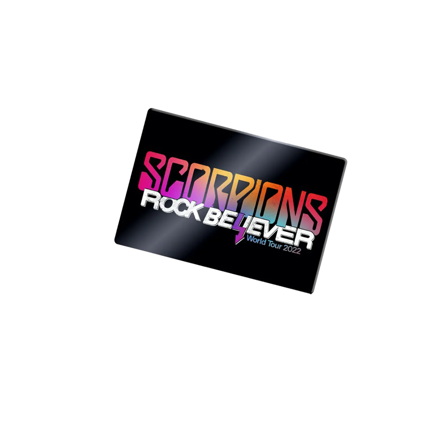 Scorpions Rock Believer World Tour Rectangle Magnet