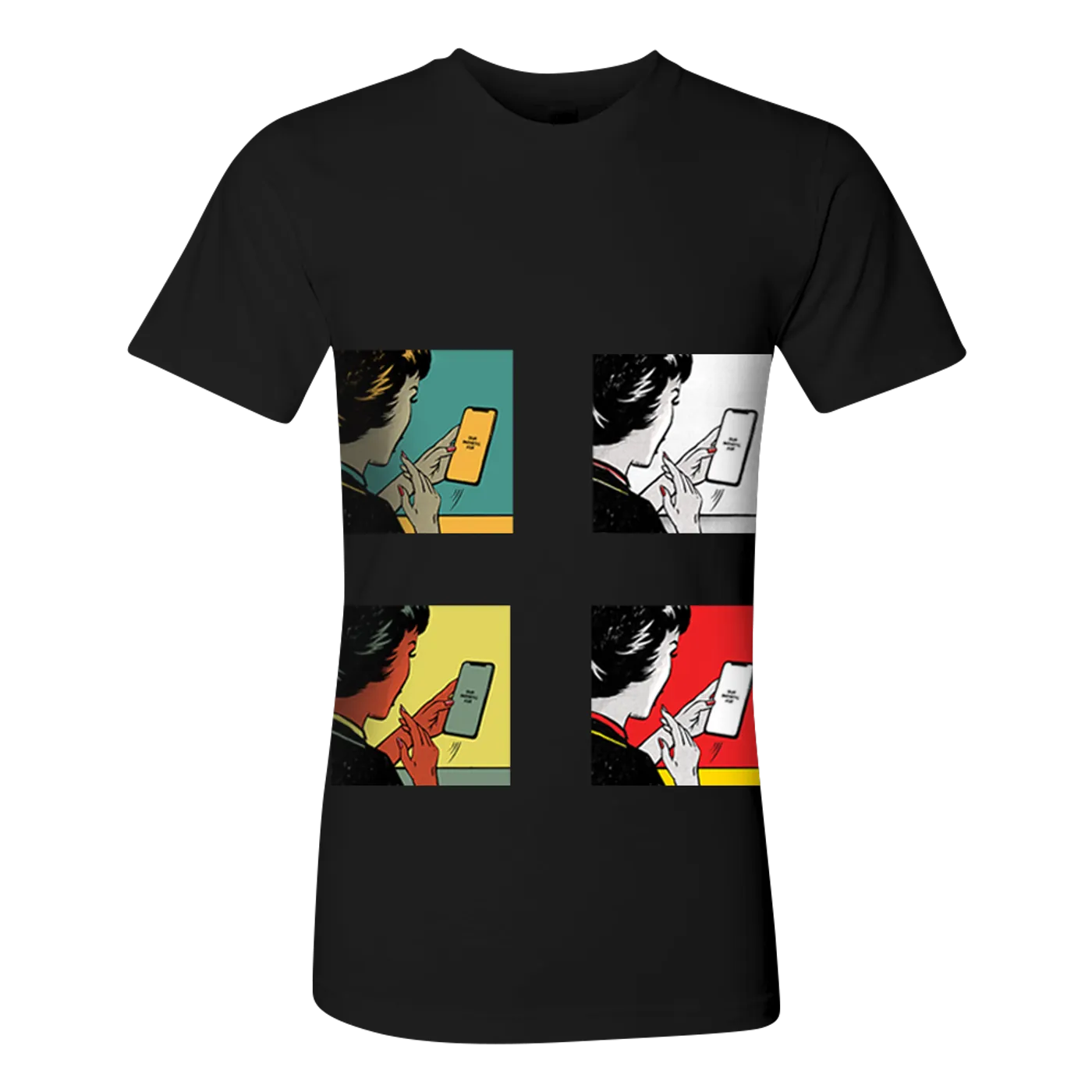 DJ Shadow Four Covers Black Tee