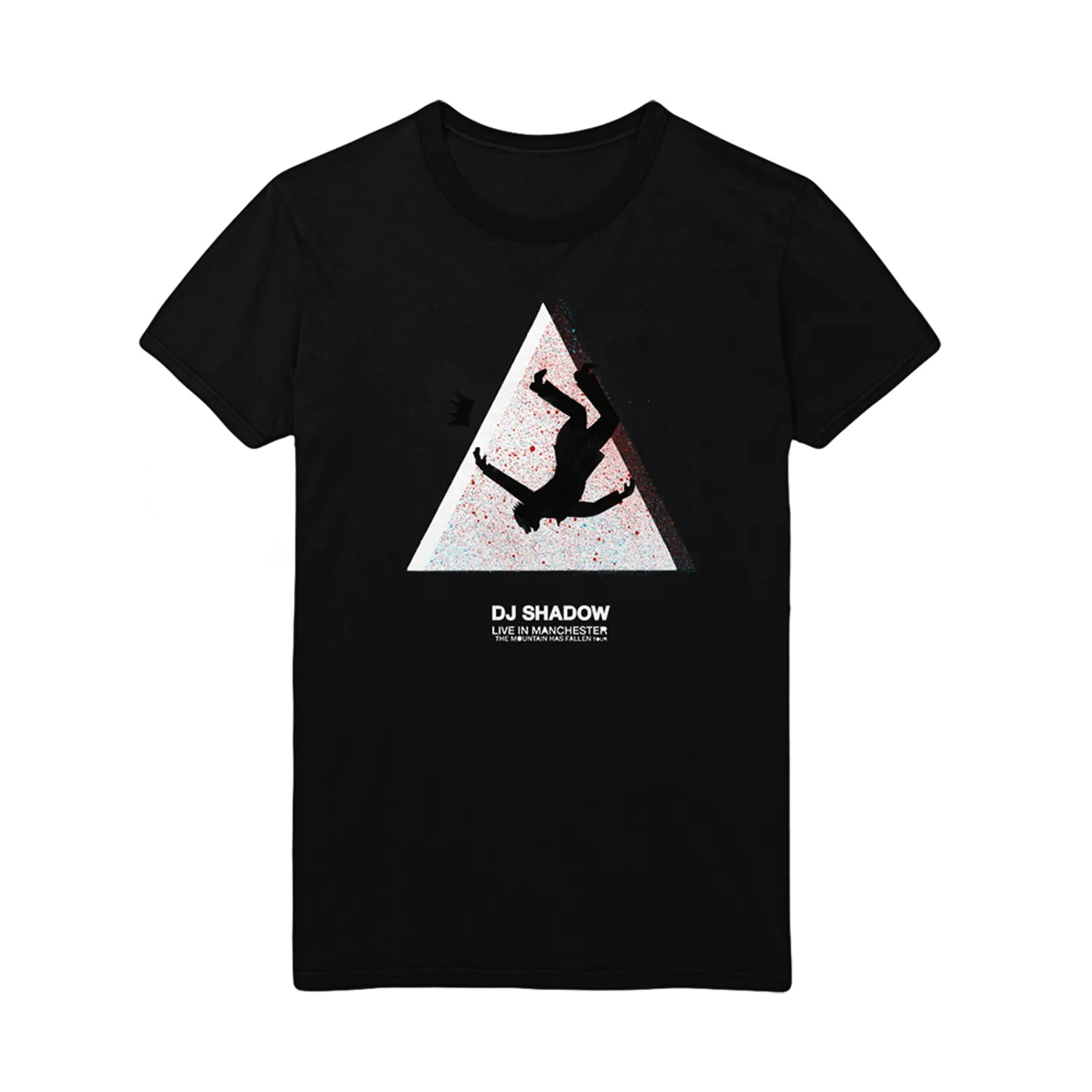 DJ Shadow Live In Manchester: TMHF Tour T-shirt (BLACK)