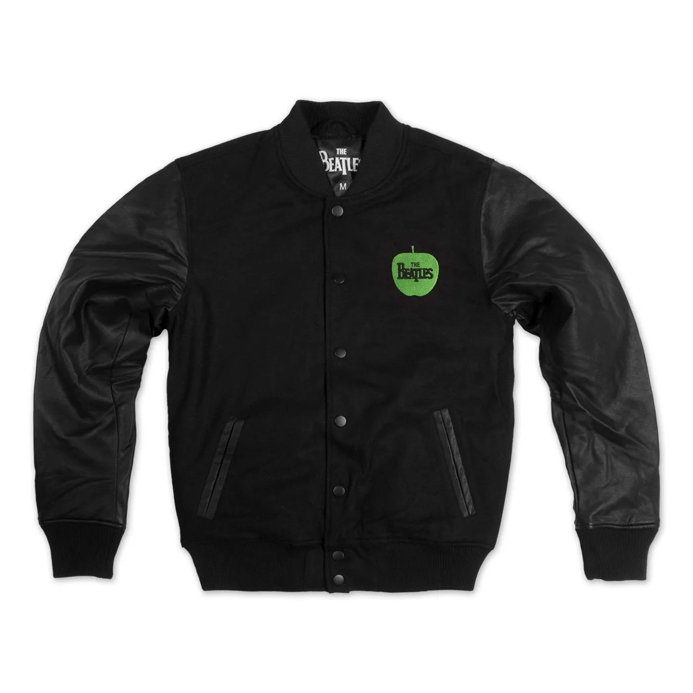 The BeatlesDrop T Logo Varsity Jacket