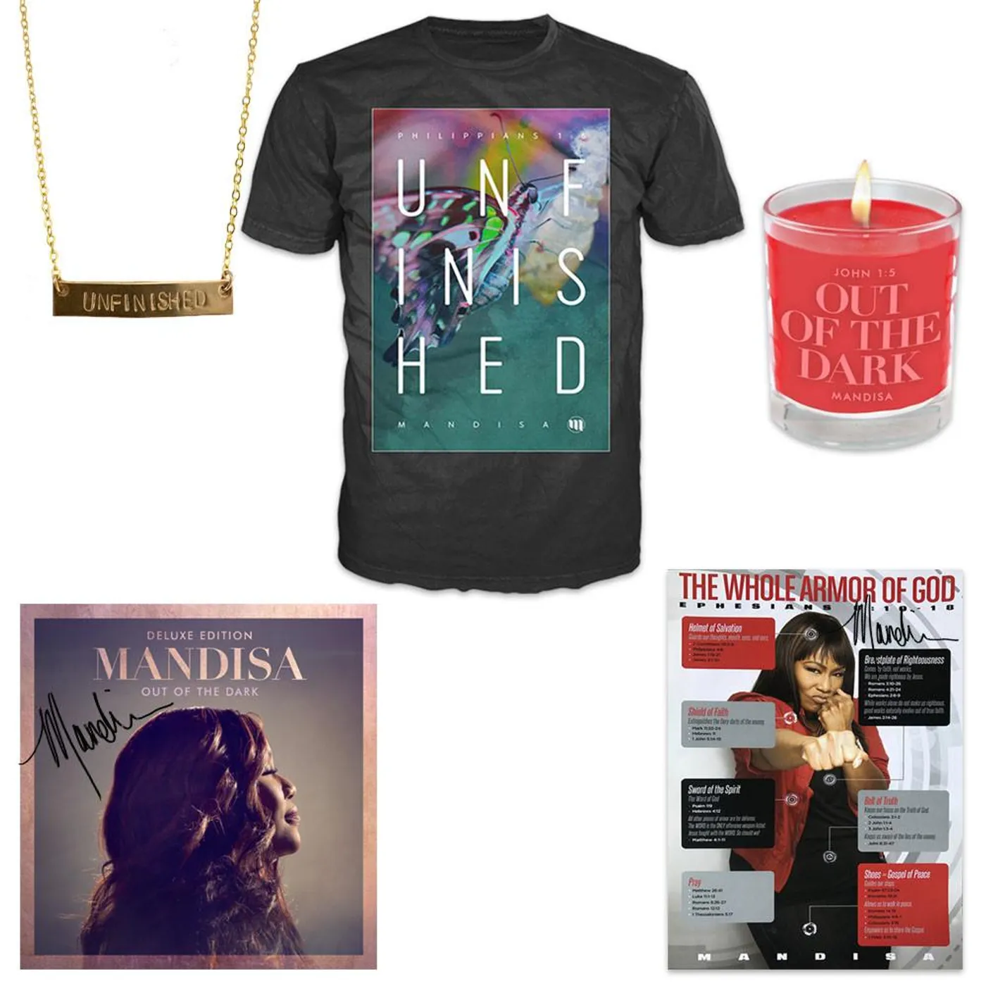 Mandisa Out Of The Dark Collector's Bundle