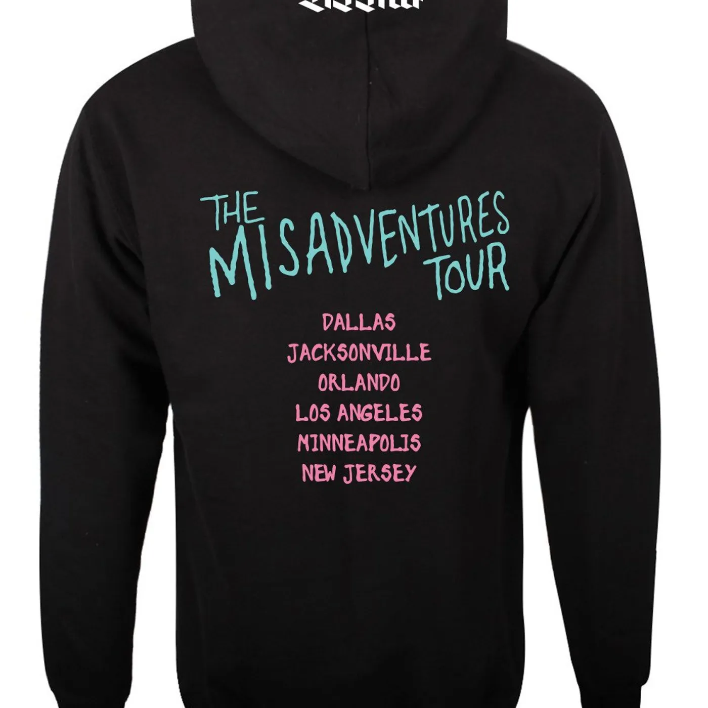 Social Club Misfits Black Tour Hoodie