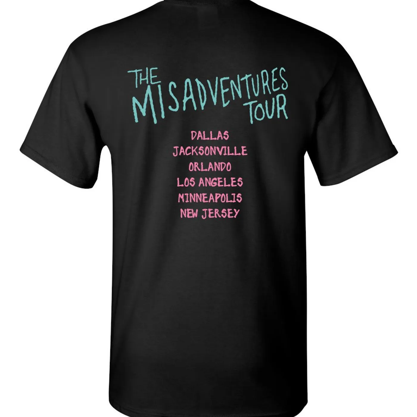 Social Club Misfits Black Tour Tee