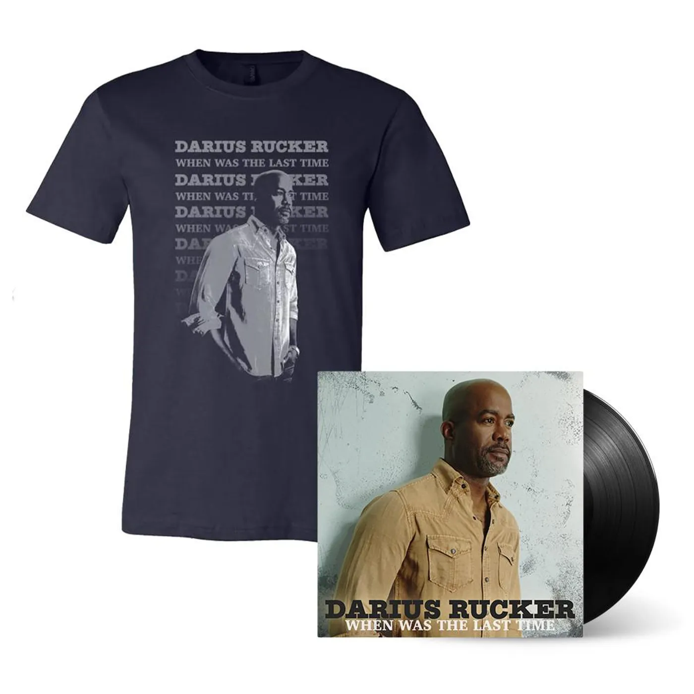 Darius Rucker When Was the Last Time Vinyl LP + Tee