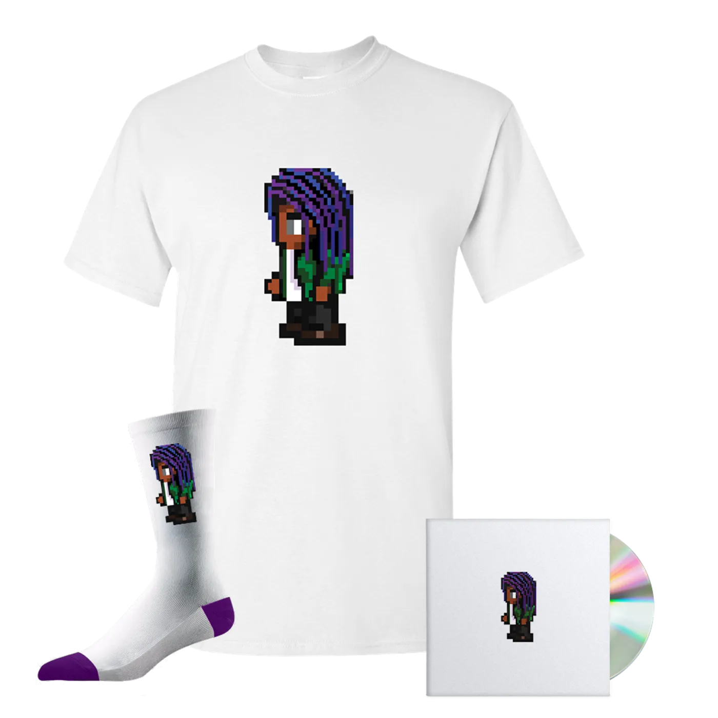 Lalah Hathaway "Sprite" T-Shirt + CD + Socks