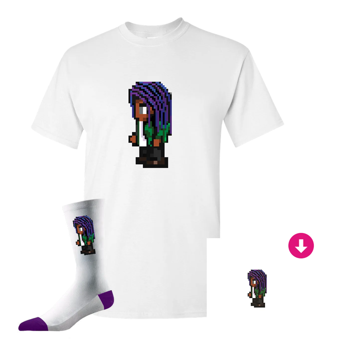 Lalah Hathaway "Sprite" T-Shirt + Digital Album + Socks