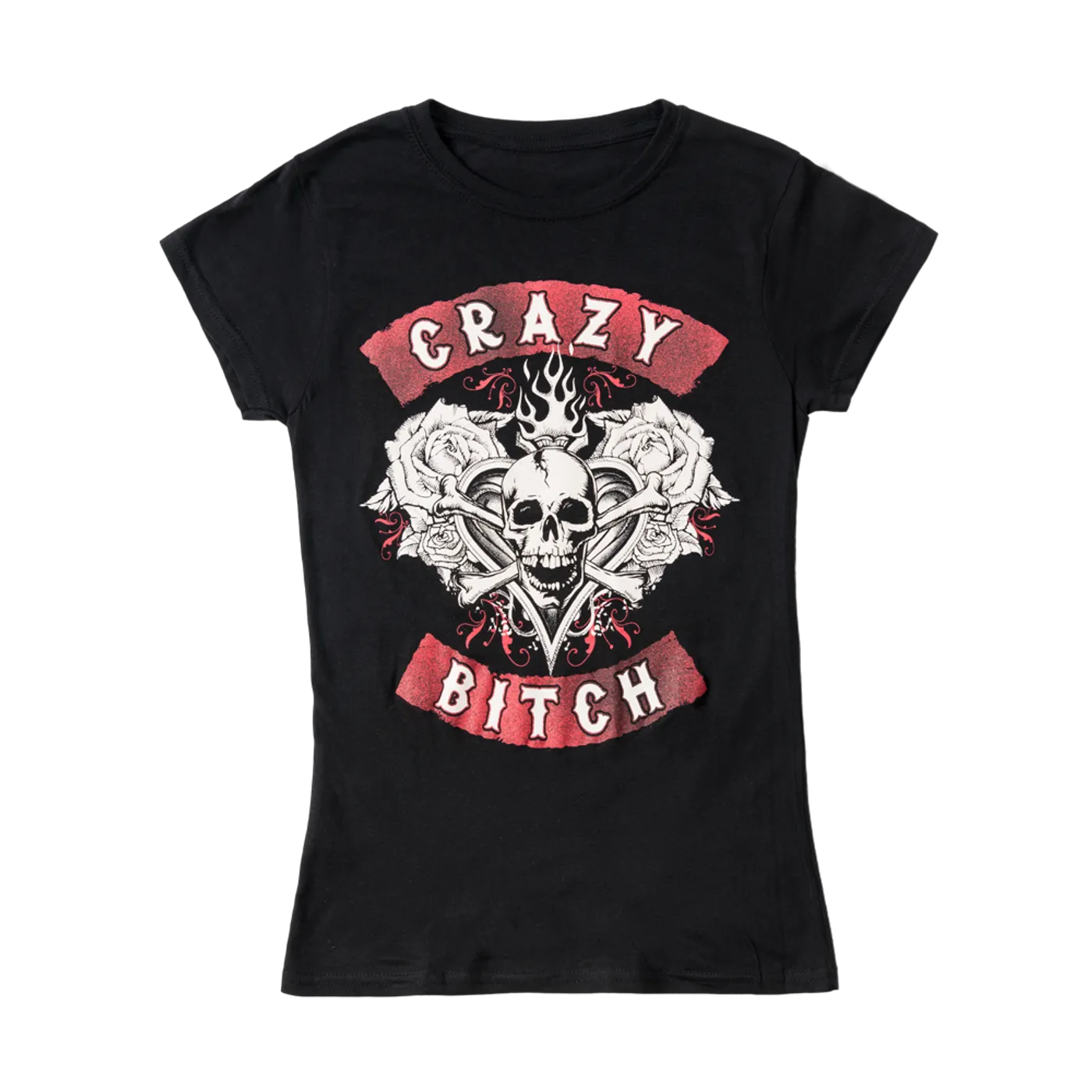 Buckcherry Crazy Bitch Ladies T-Shirt