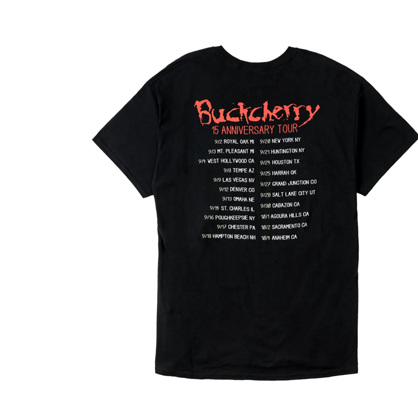 Buckcherry 2016 Tour T-Shirt