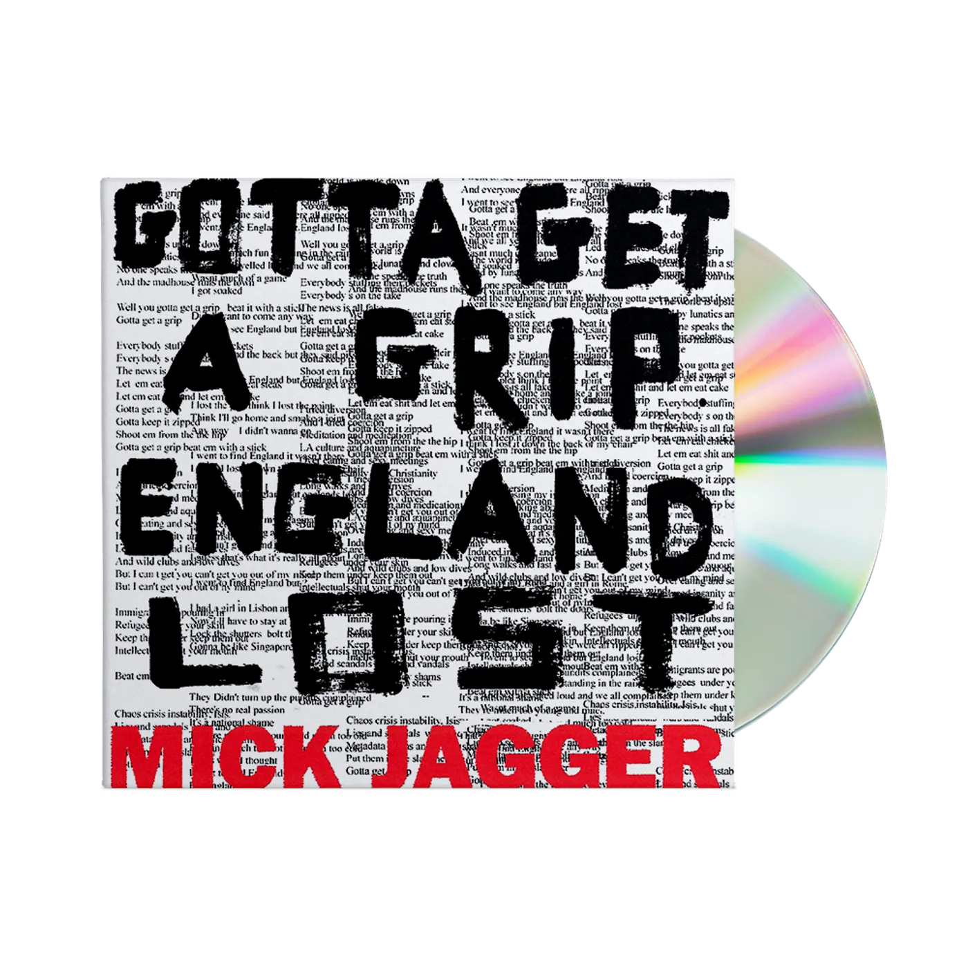 Mick Jagger Gotta Get A Grip / England Lost CD Single