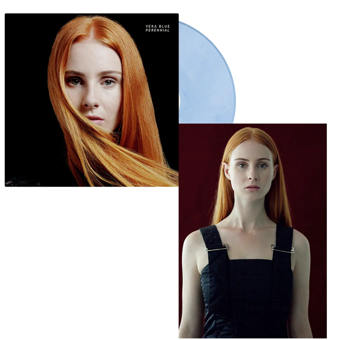Vera Blue Perennial Vinyl + Art Card