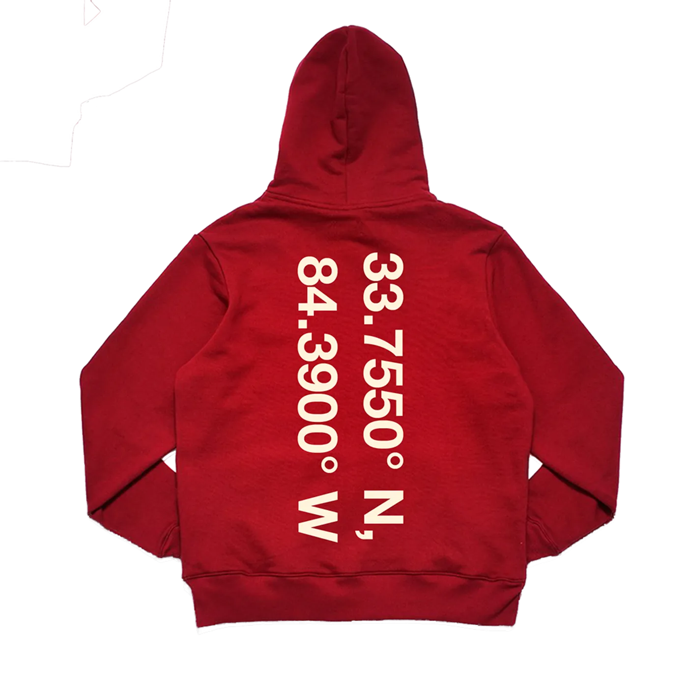 Lil Yachty LB 2 COORDINATES RED HOODIE
