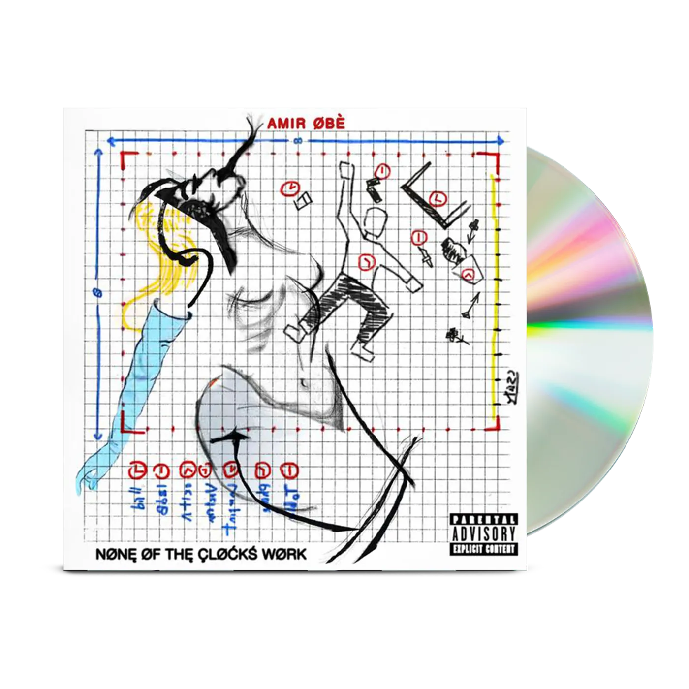 Amir Obe None Of The Clocks Work CD