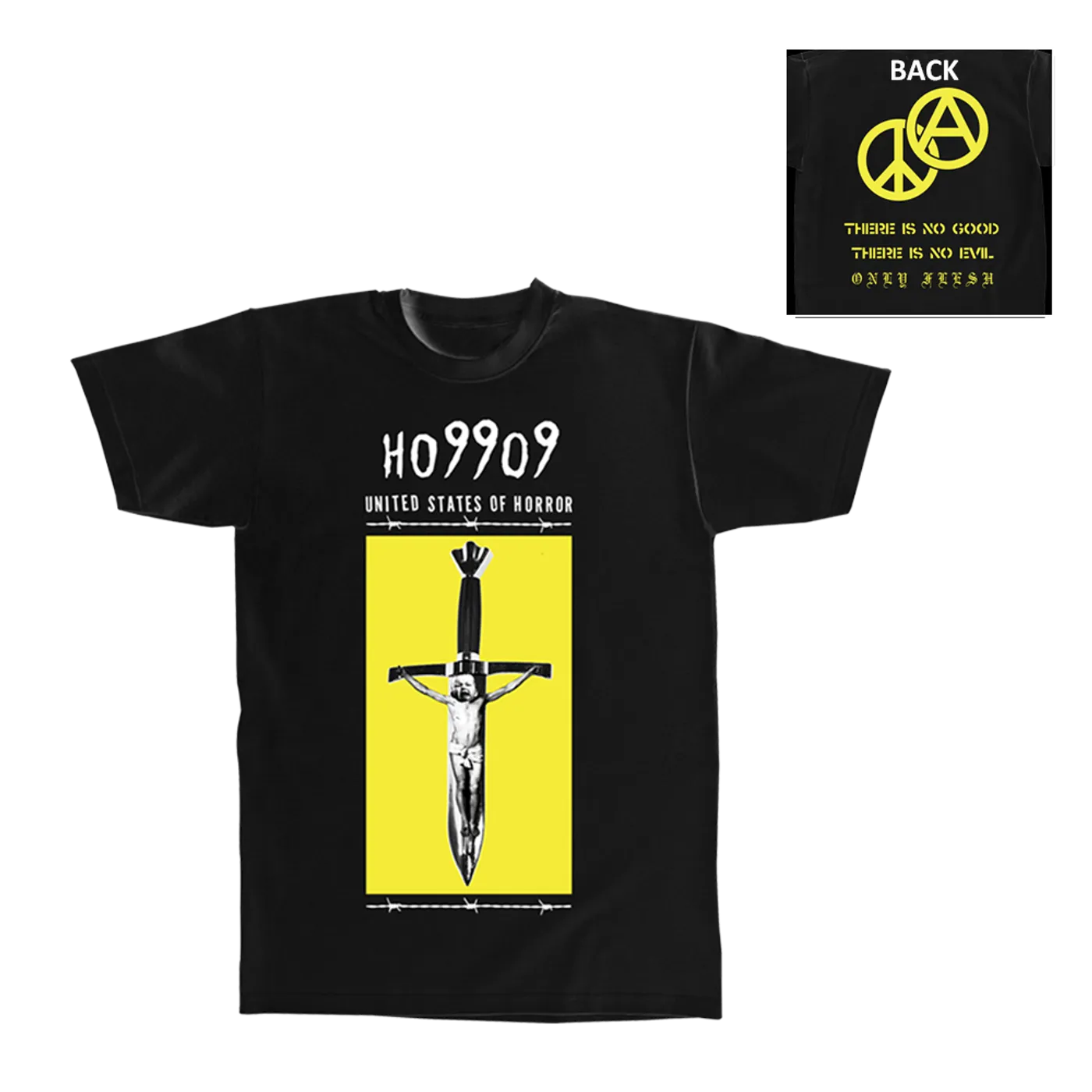 Ho99o9 UNITED STATES OF HORROR T-SHIRT