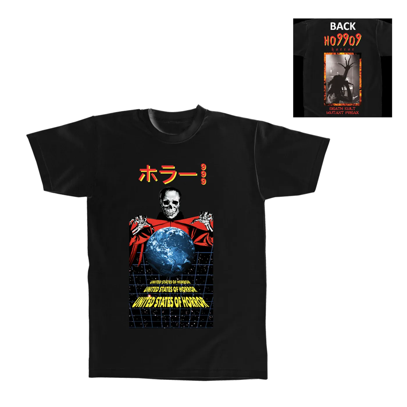 Ho99o9 OVERLORD BLACK T-SHIRT