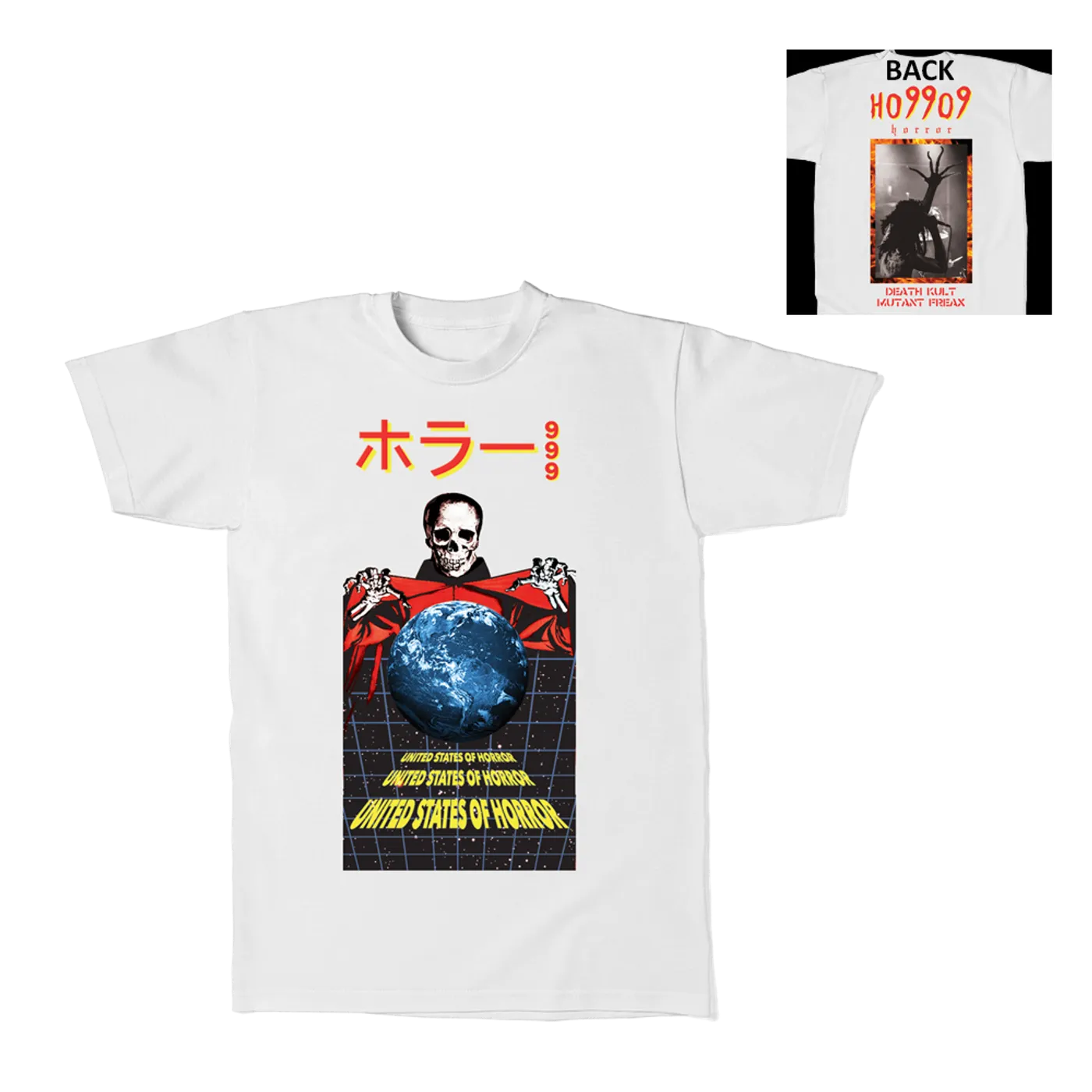 Ho99o9 OVERLORD WHITE T-SHIRT