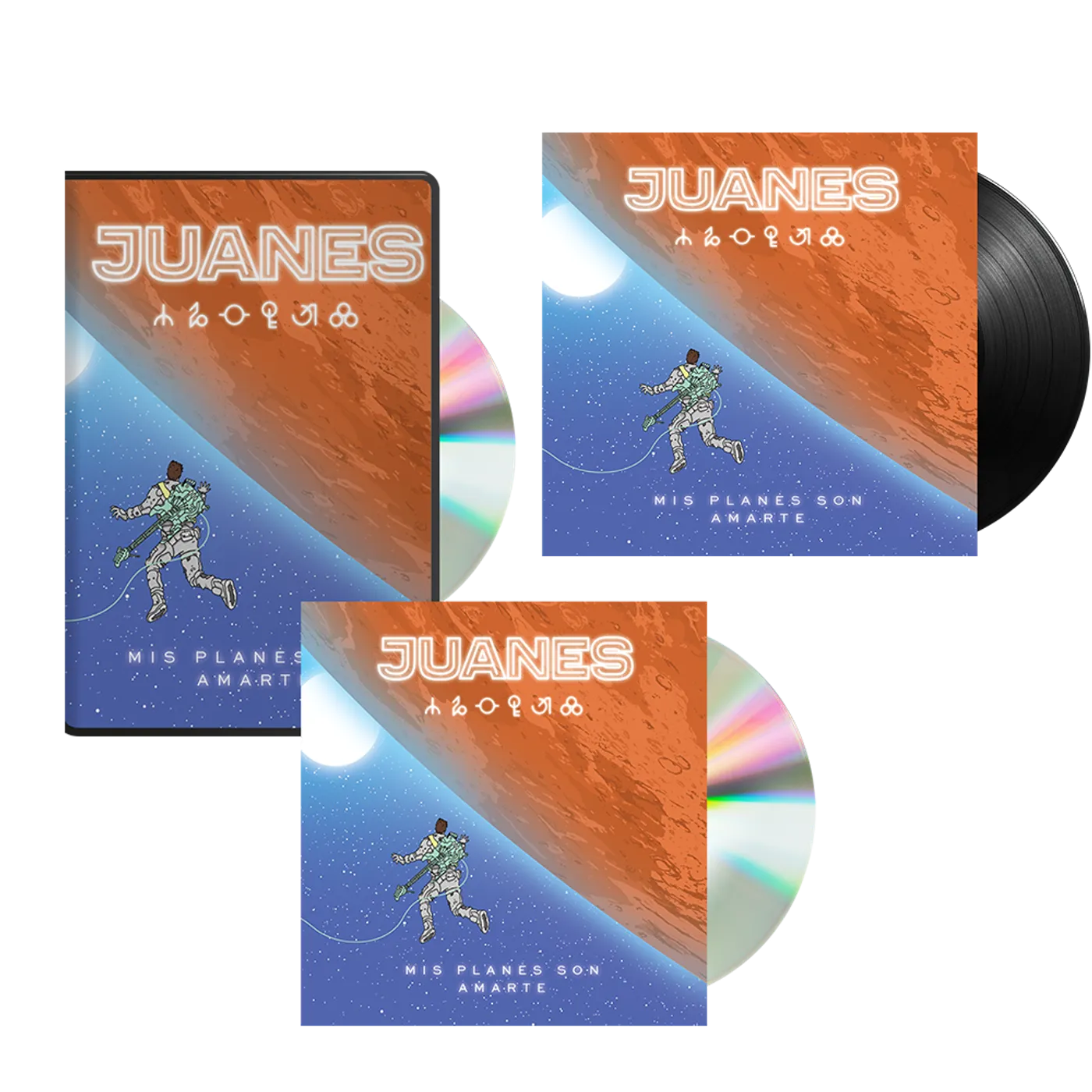 Juanes Mis Planes Son Amarte CD/DVD + Vinyl