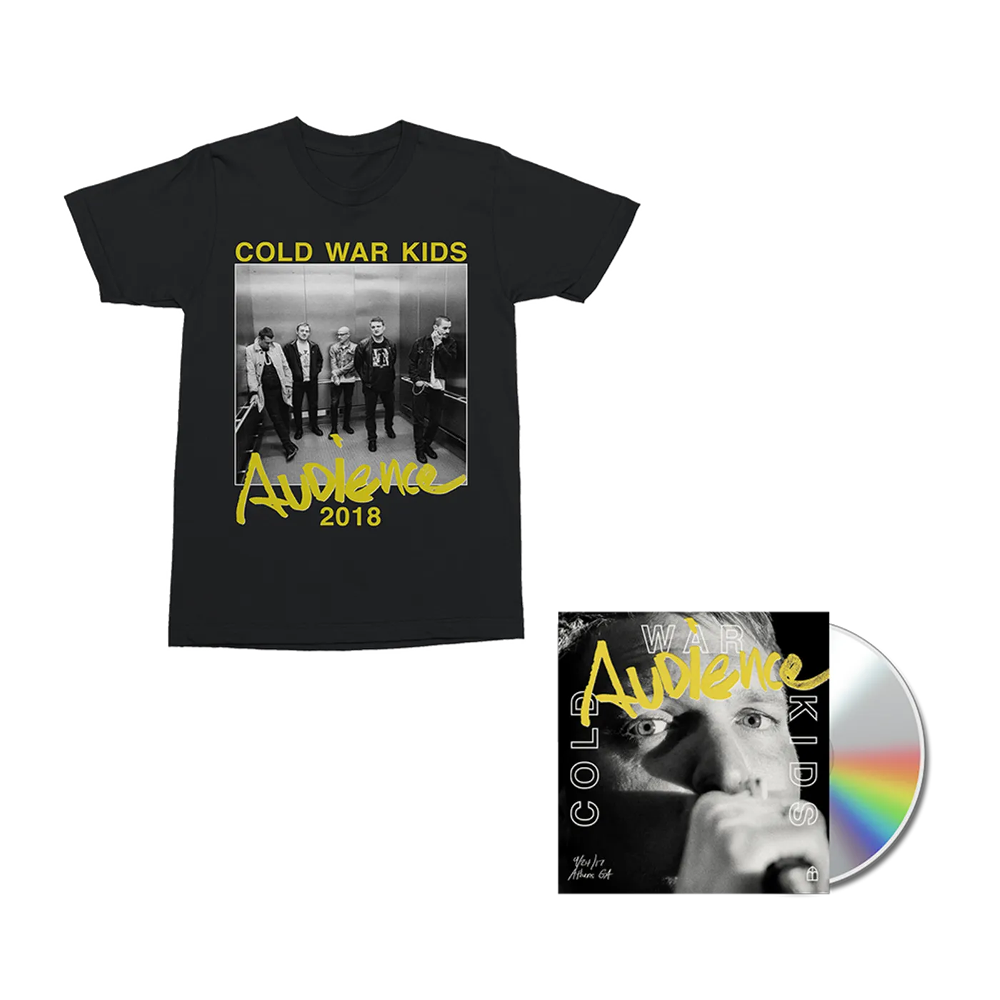 Cold War Kids Audience CD + Digital Album + T-Shirt