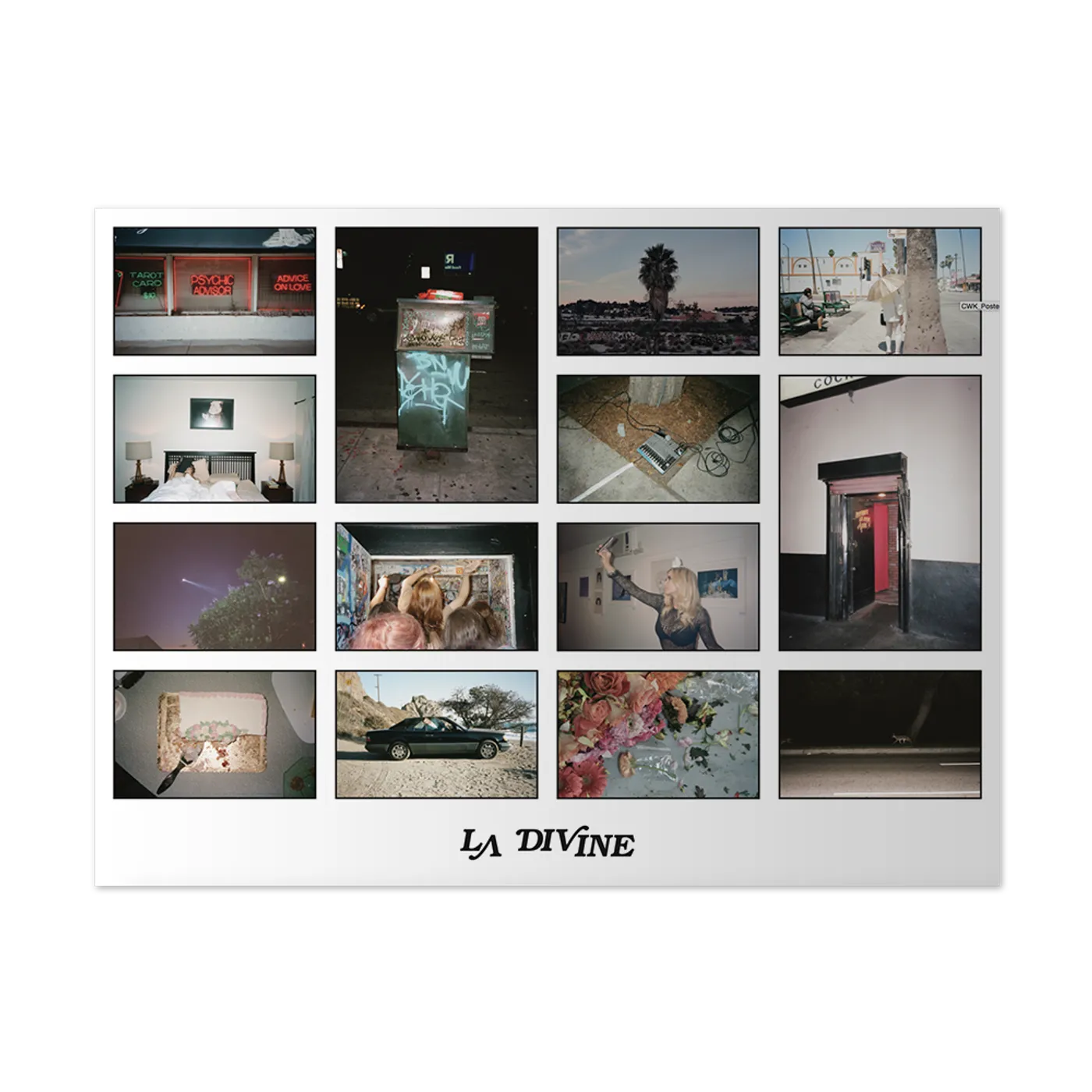 Cold War Kids LA DIVINE POSTER