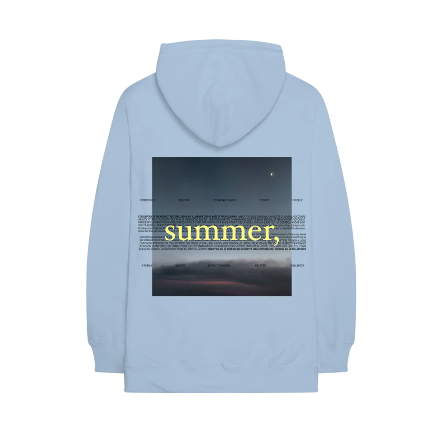 Jeremy Zucker SUMMER, HOODIE