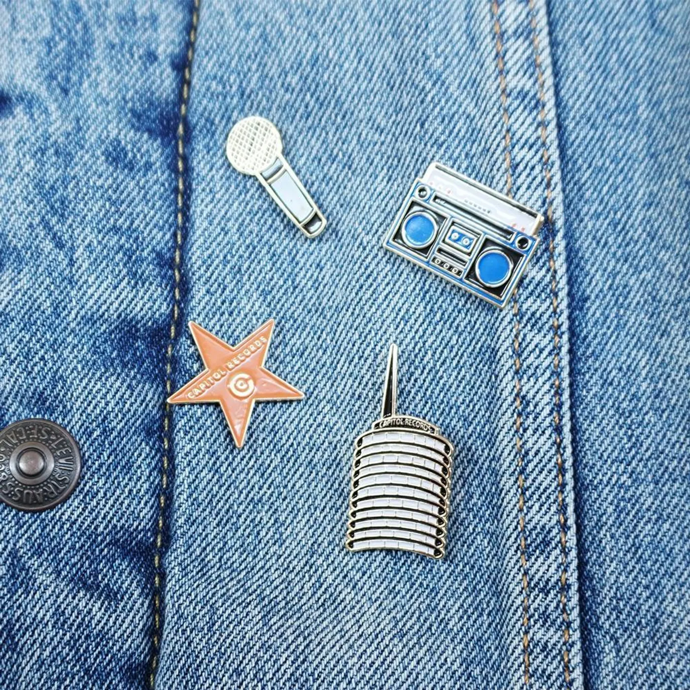 Capitol Records Lapel Pin (4 PC)