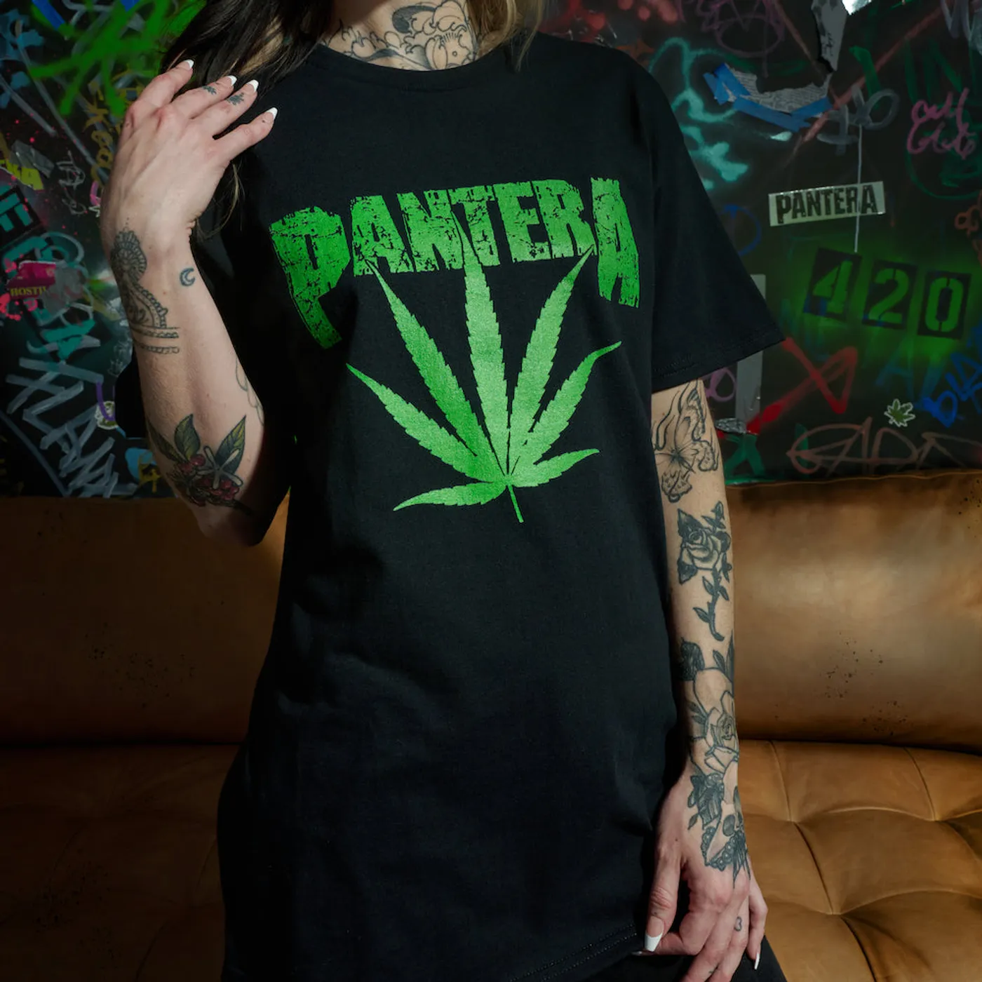 Pantera Fly'n Across America 420 T-Shirt