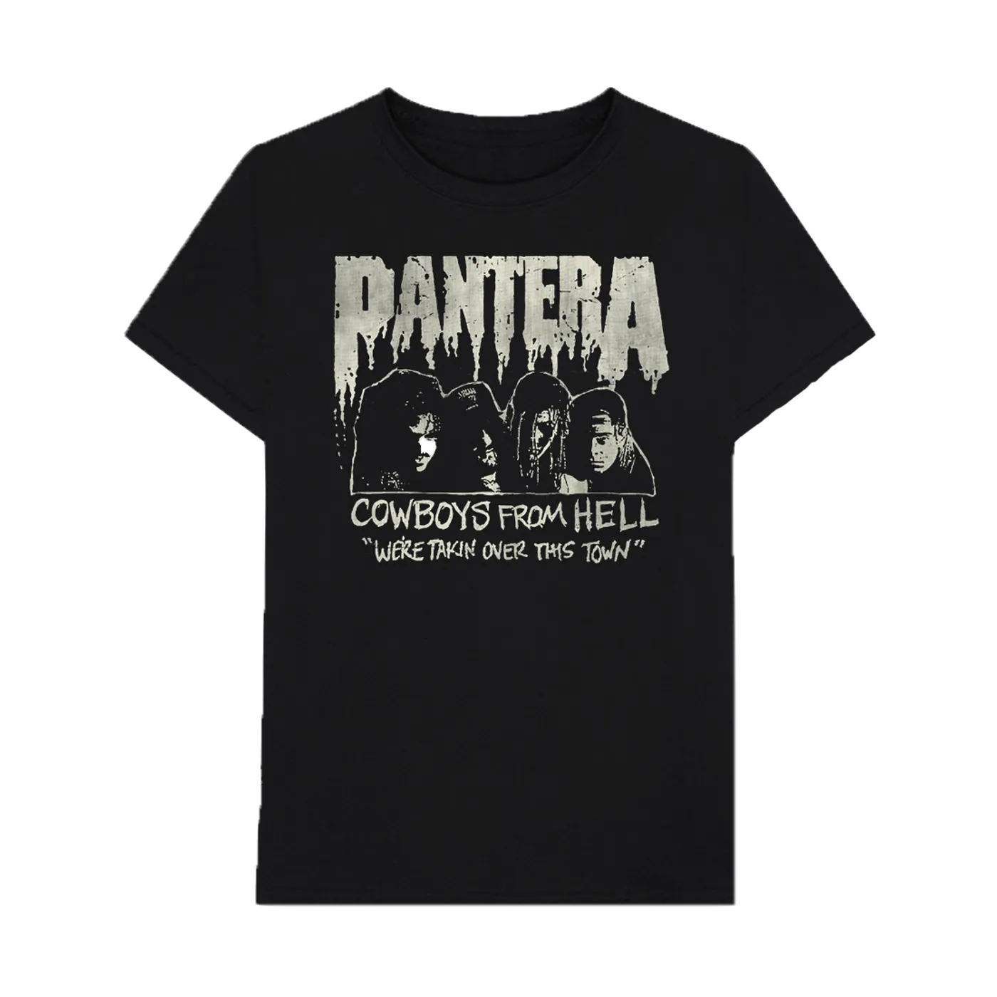 Pantera Cowboys From Hell Vintage Flyer T-Shirt