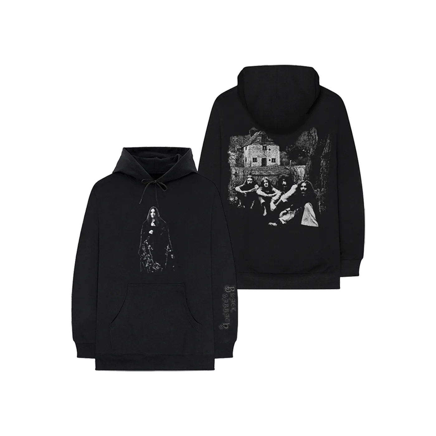 Black Sabbath Self-Titled Black Hoodie
